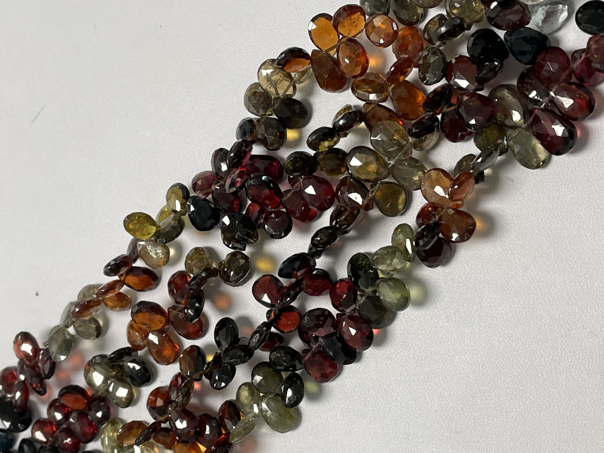 Multi Tundru Sapphire Pear Faceted