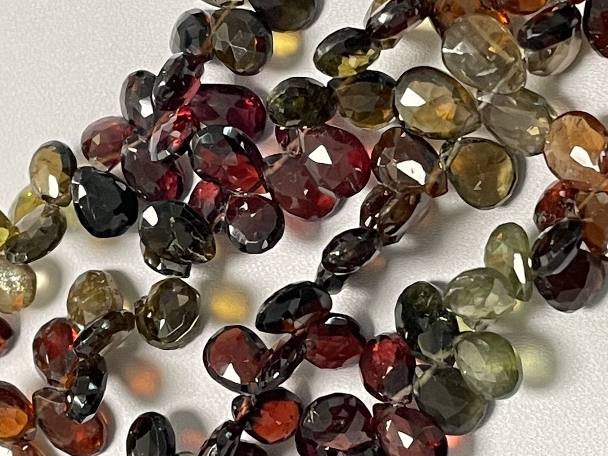 Multi Tundru Sapphire Pear Faceted