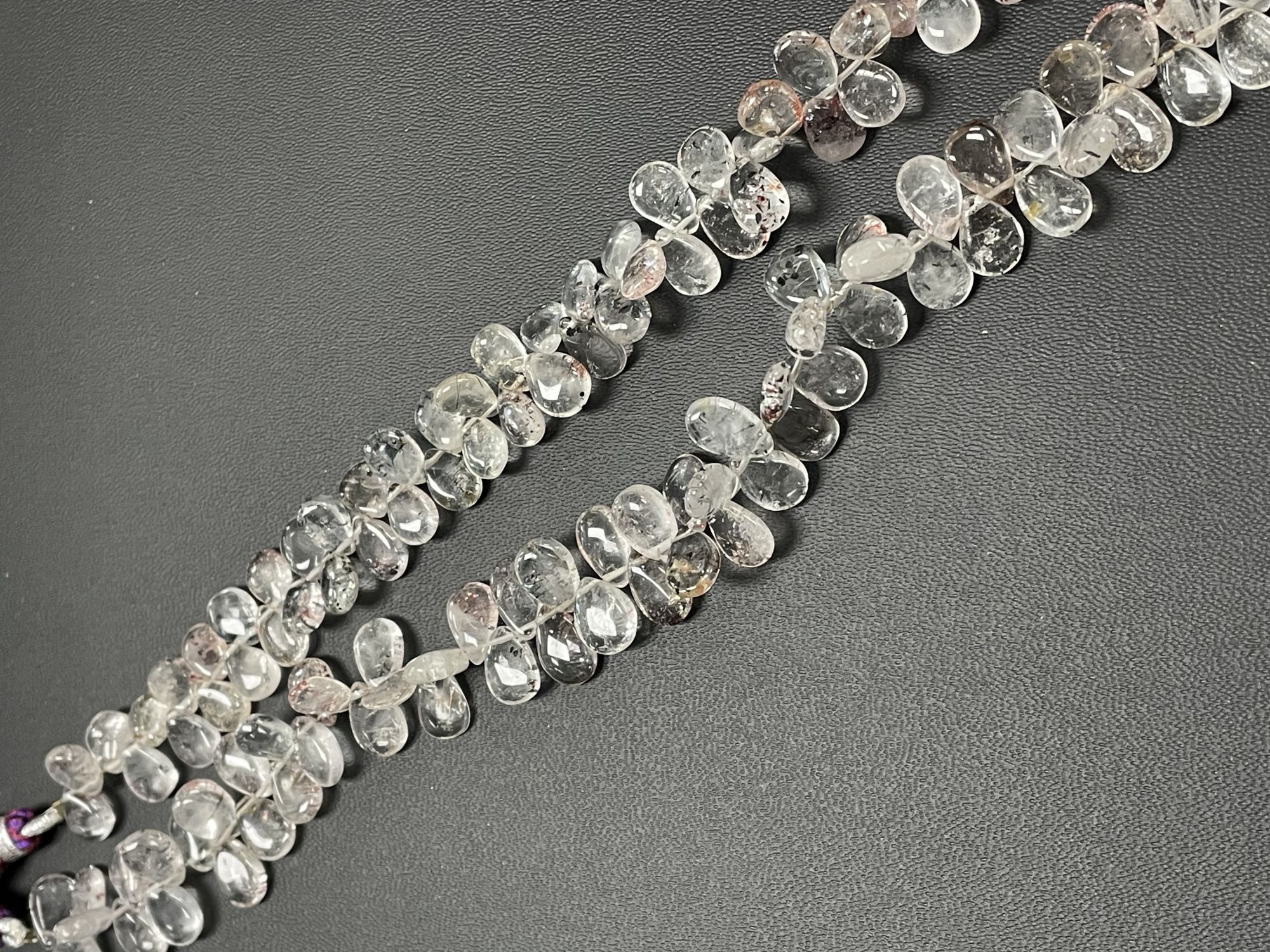 Moss Amethyst Pear Smooth