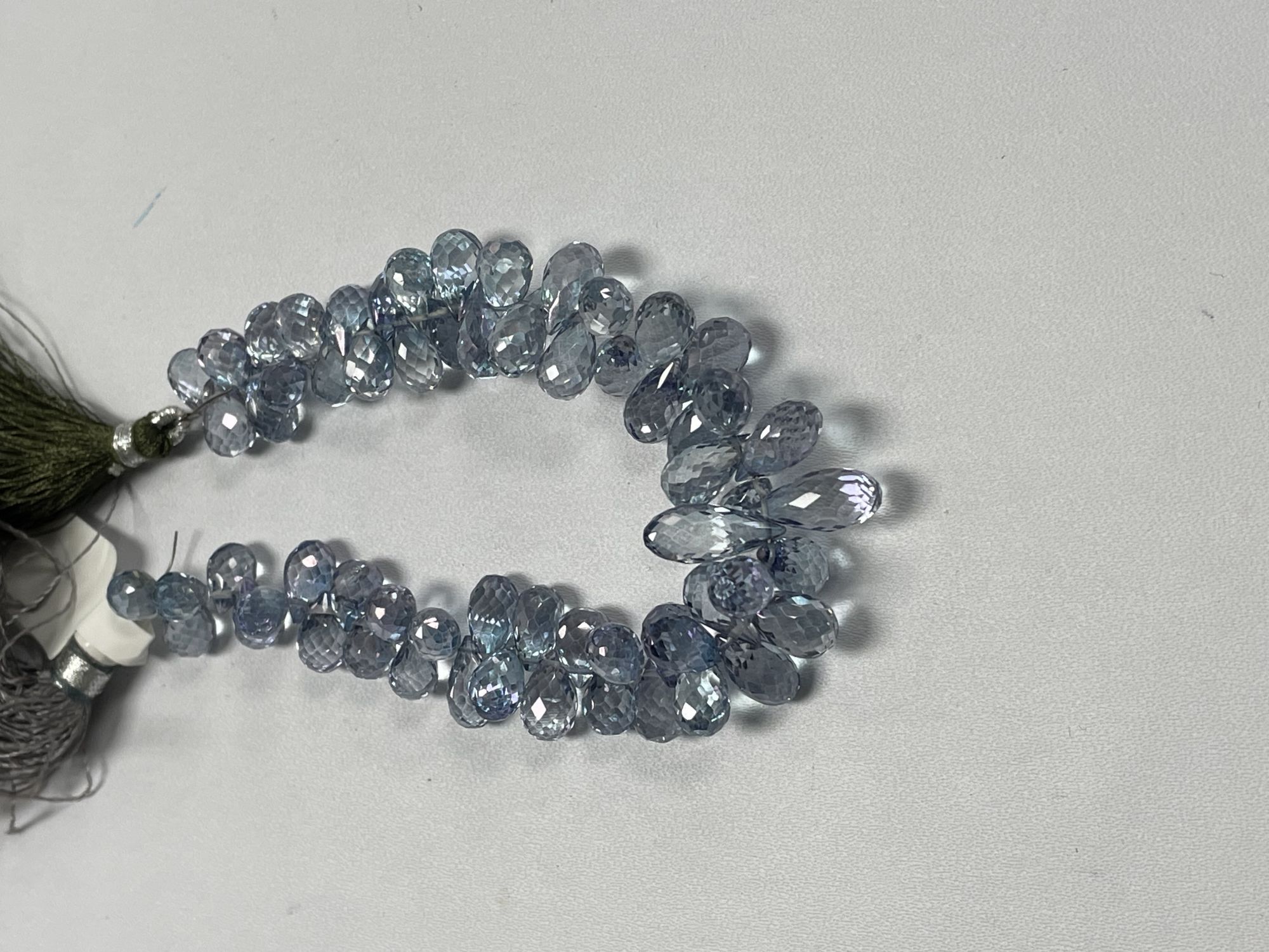 Blue Mystic Topaz Drop Faceted