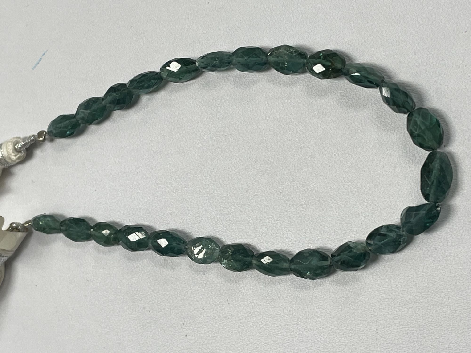 Green Apatite Oval Faceted
