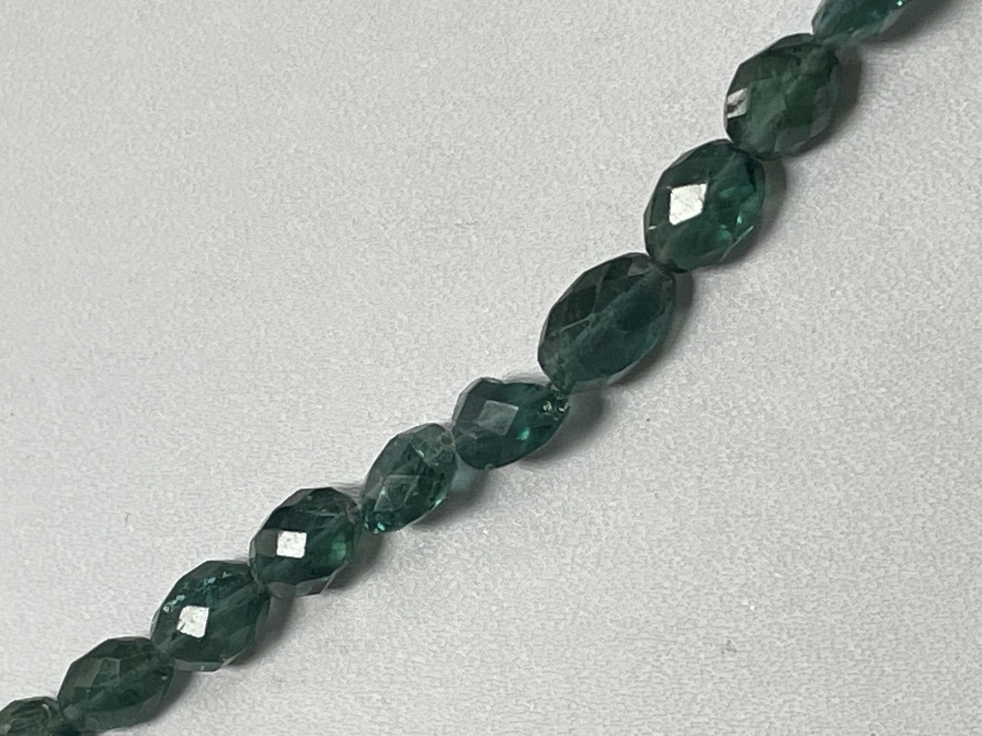 Green Apatite Oval Faceted