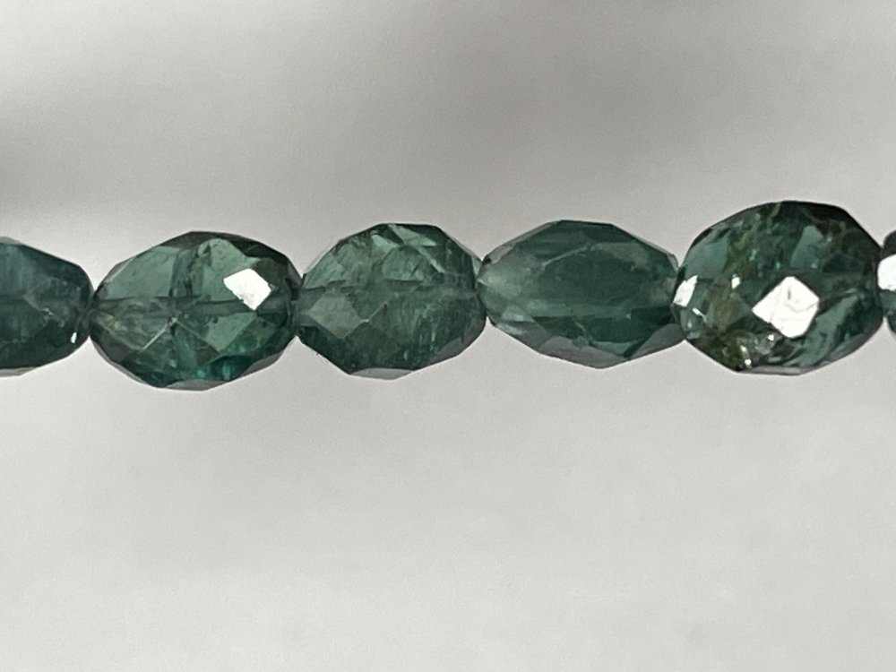 Green Apatite Oval Faceted