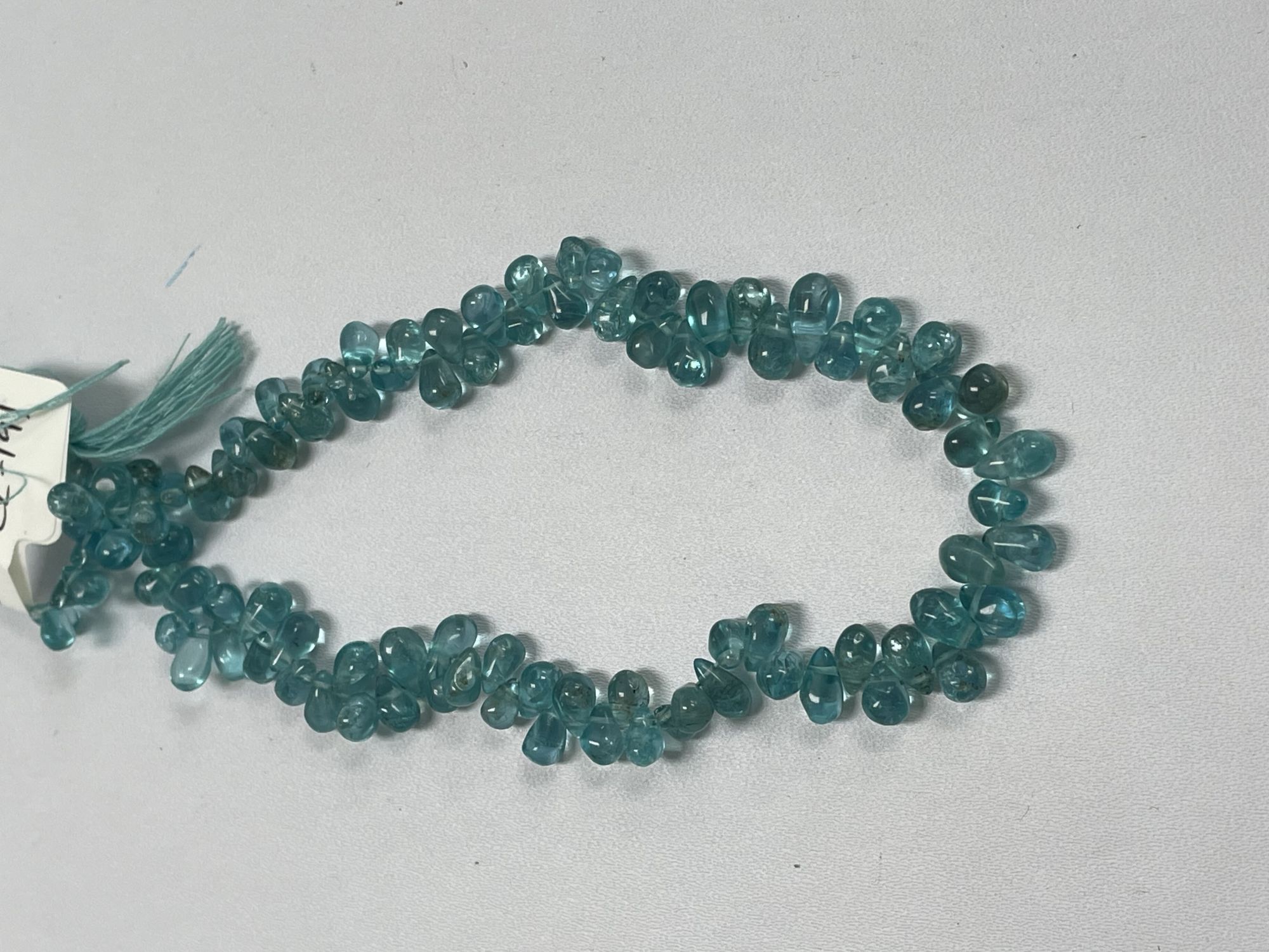 Blue Apatite Drop Smooth