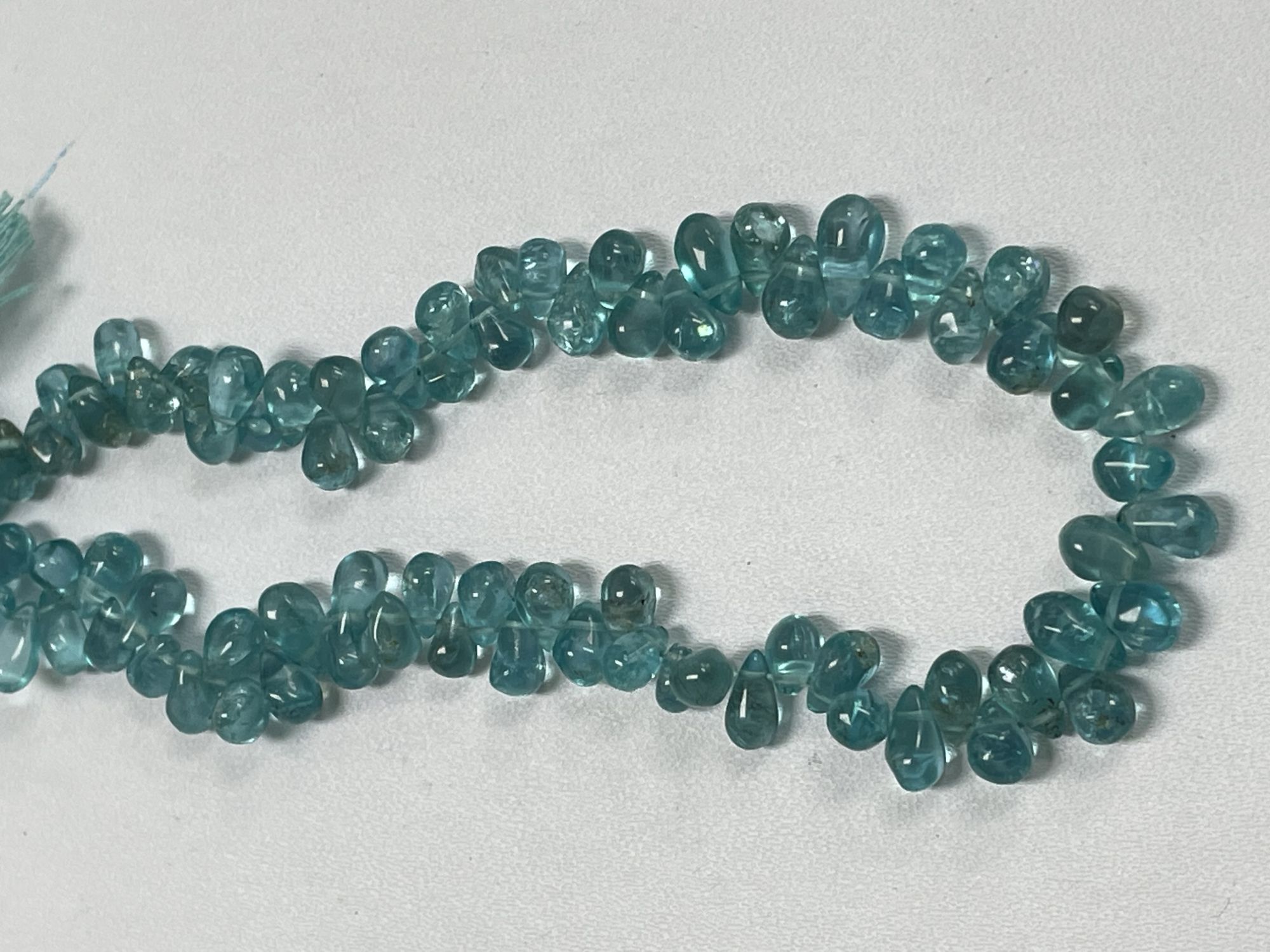 Blue Apatite Drop Smooth
