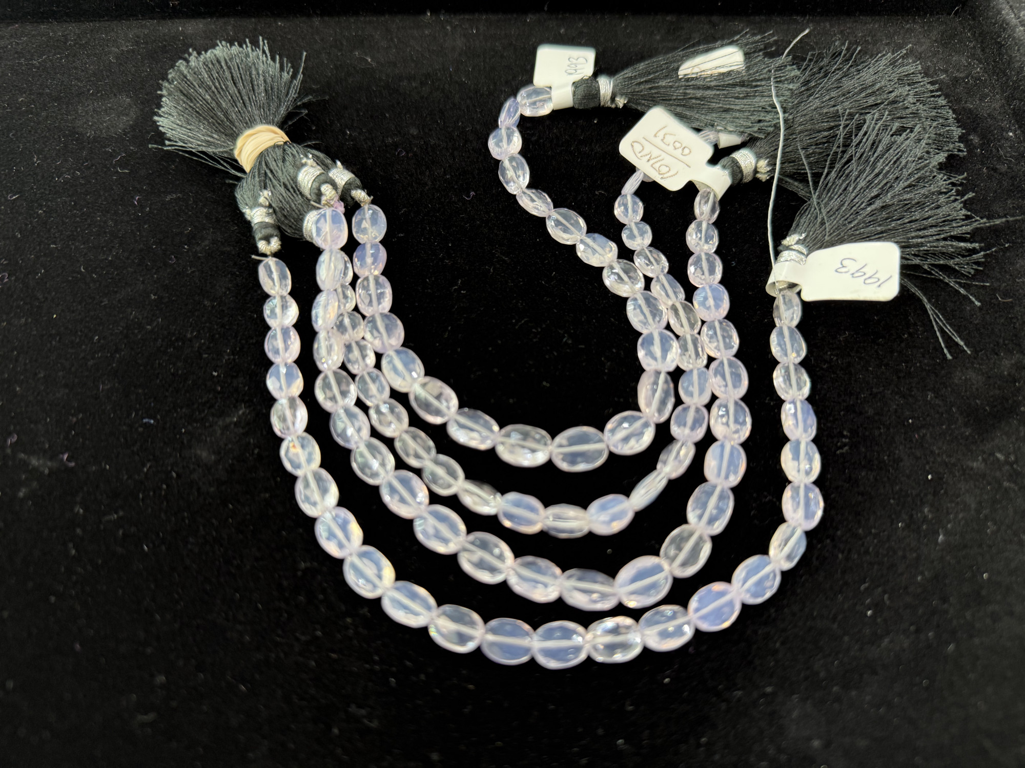 Scorolite Ovals Faceted