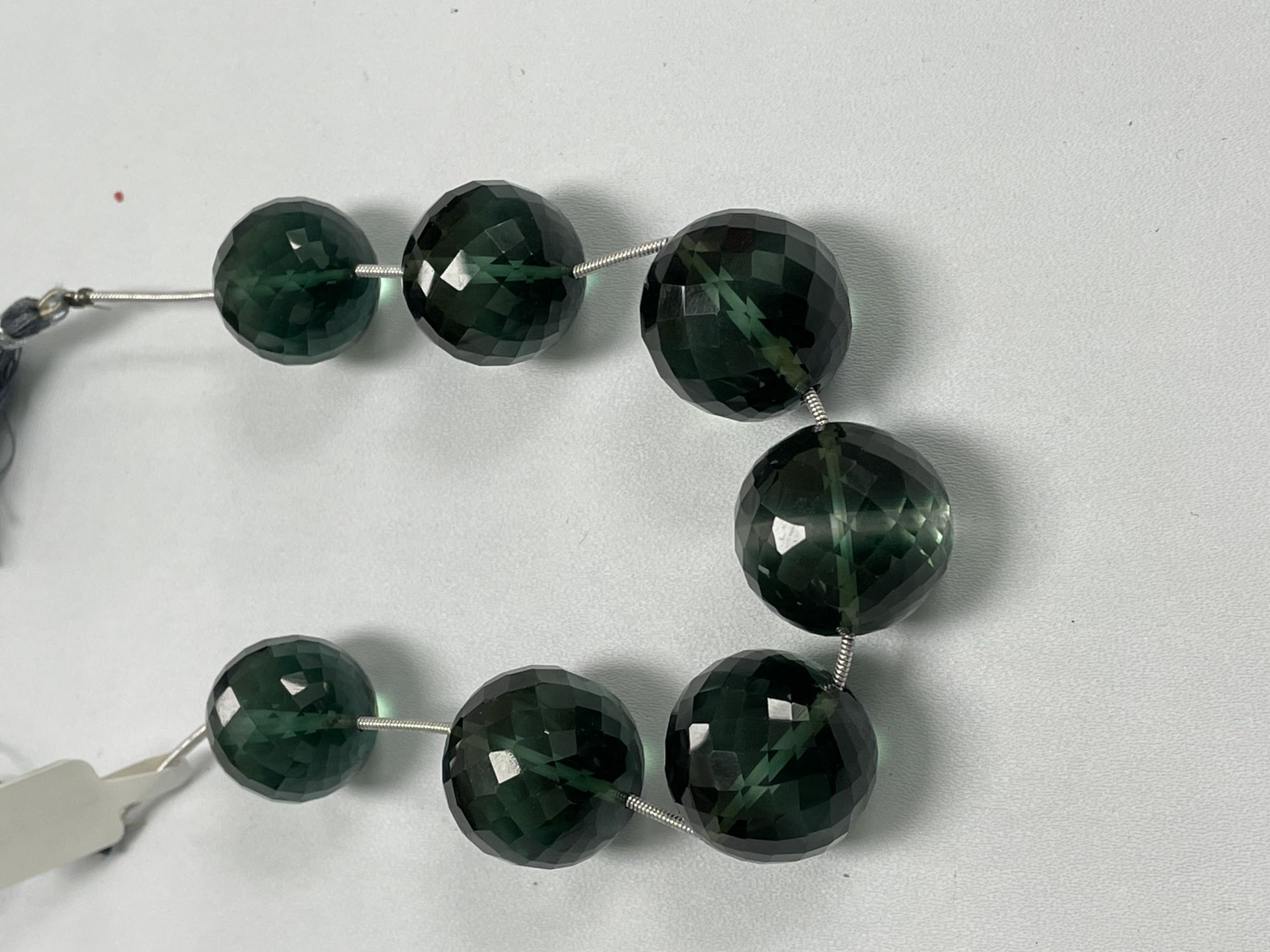 Green Hydro Quartz Round Faceted