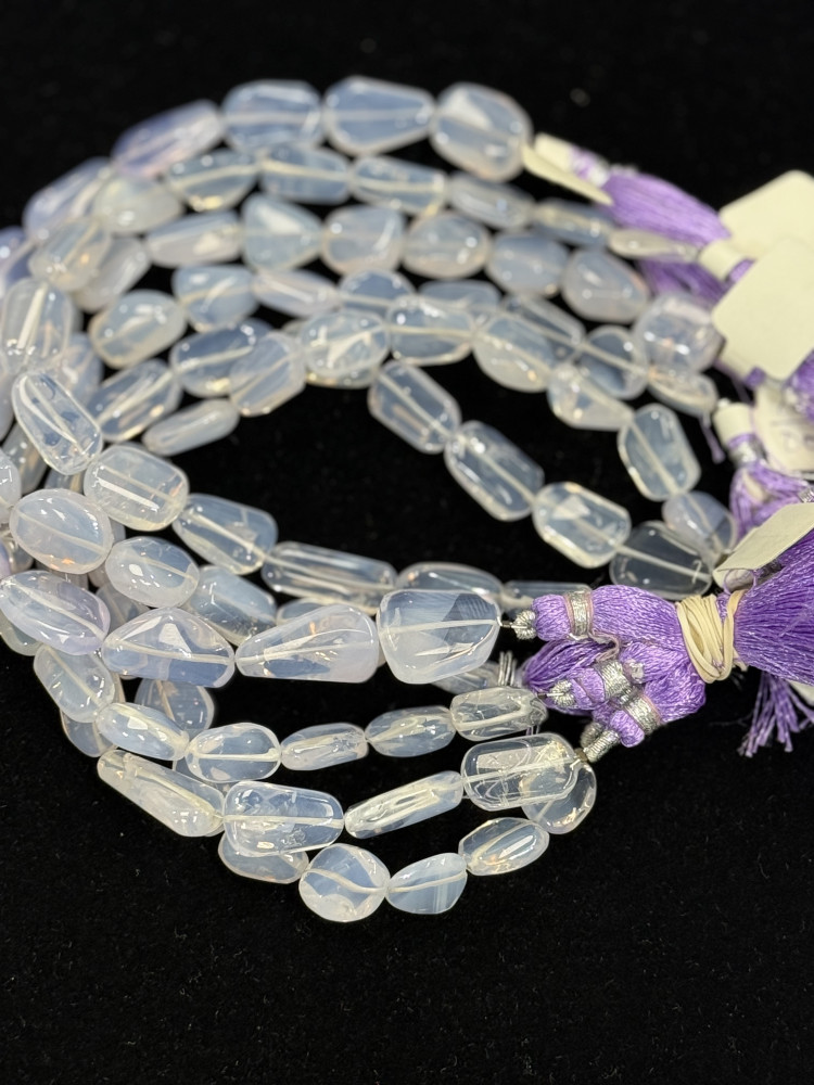 Image of SCOROLITE LAVENDER QUARTZ  NUGGETS SMOOTH