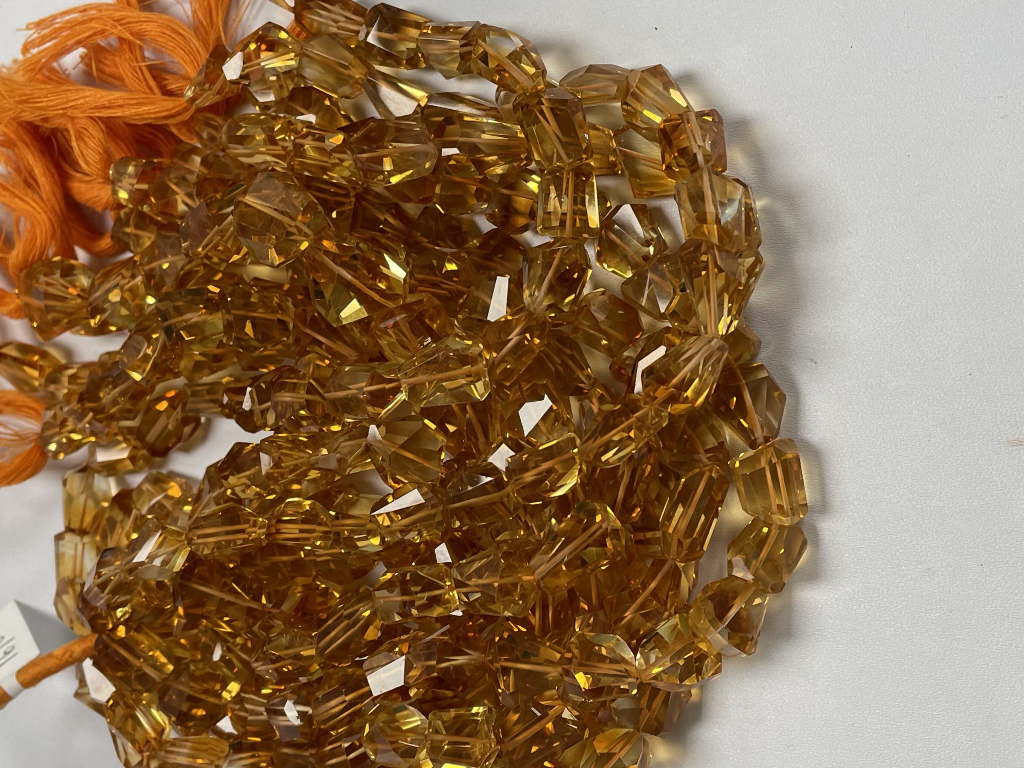 Citrine Nugget Faceted