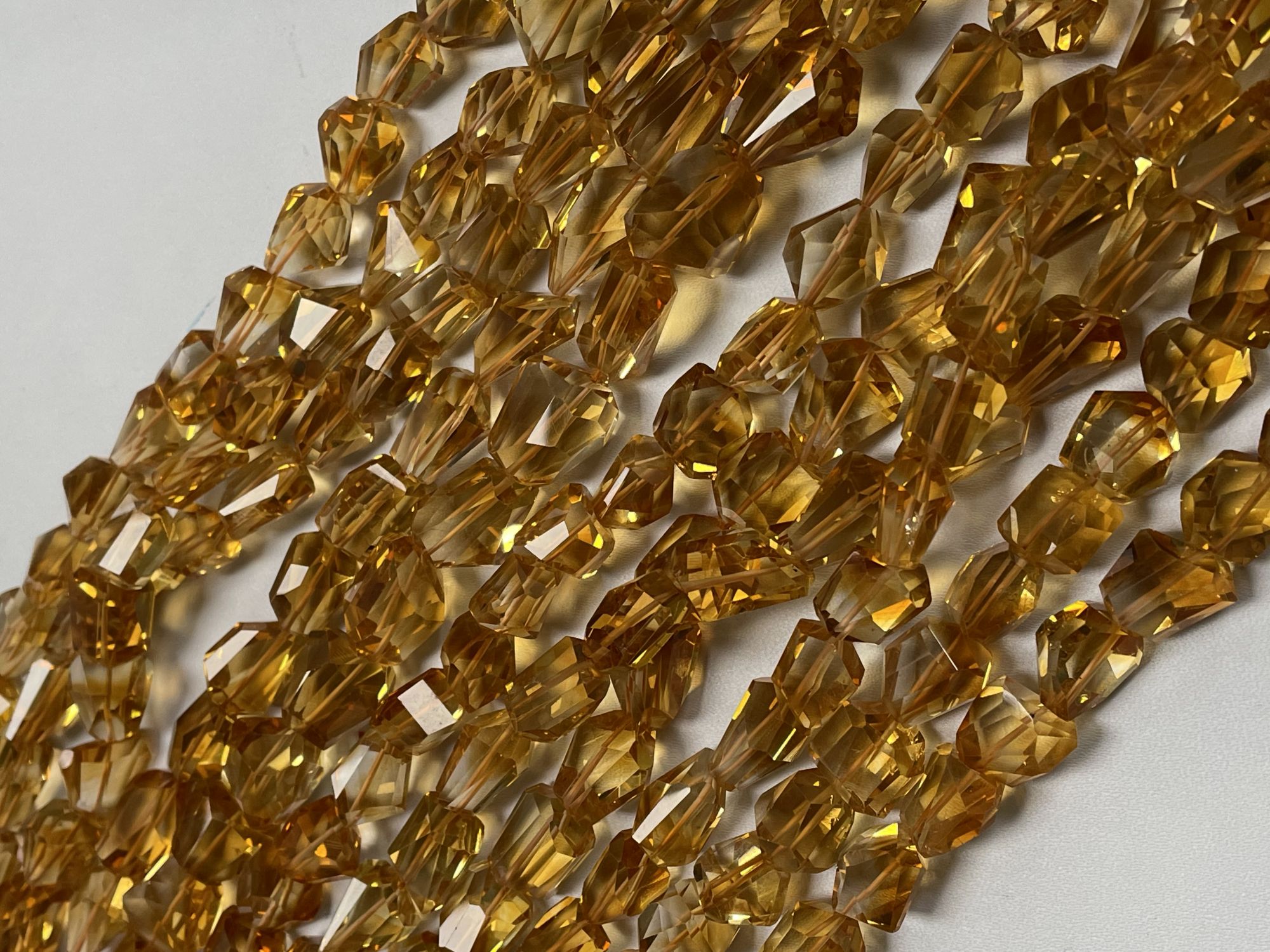 Citrine Nugget Faceted