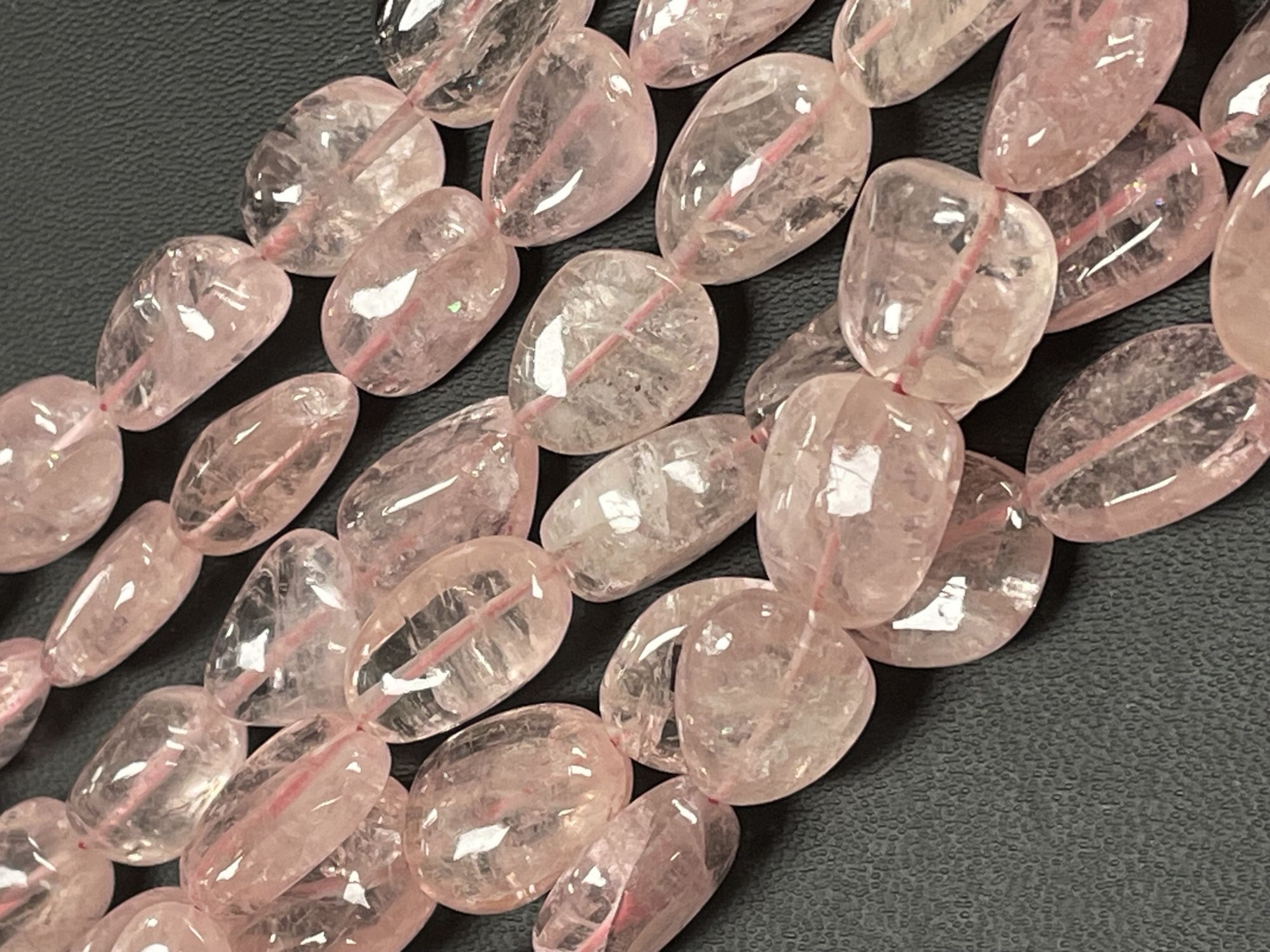 Pink Morganite Nugget Smooth