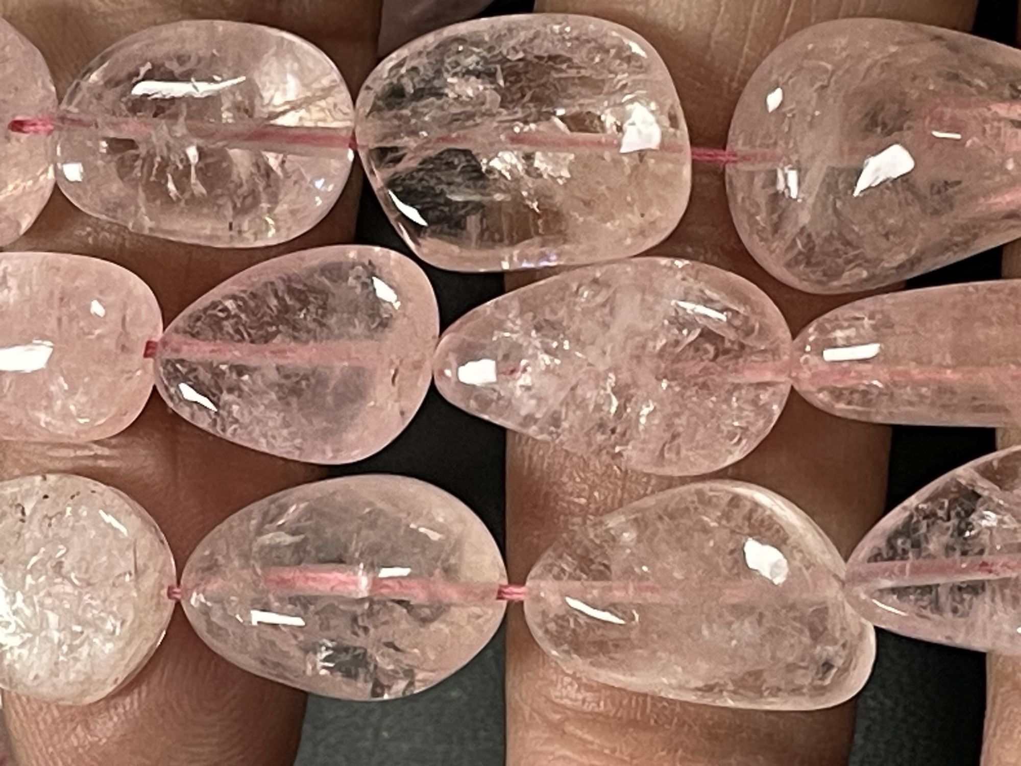 Pink Morganite Nugget Smooth
