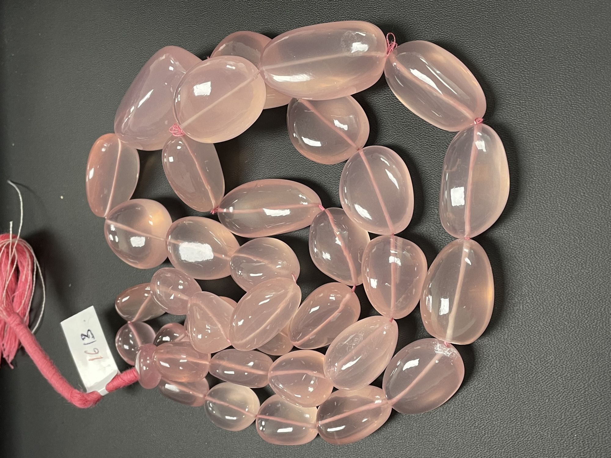 Pink Rose Quartz Nugget Smooth