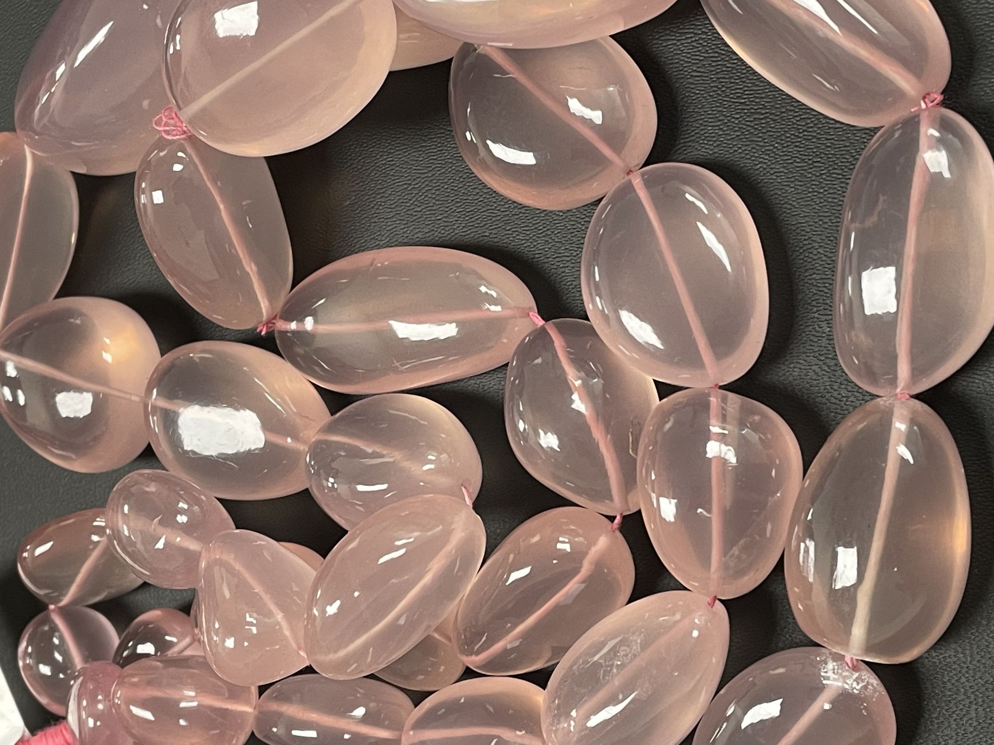 Pink Rose Quartz Nugget Smooth