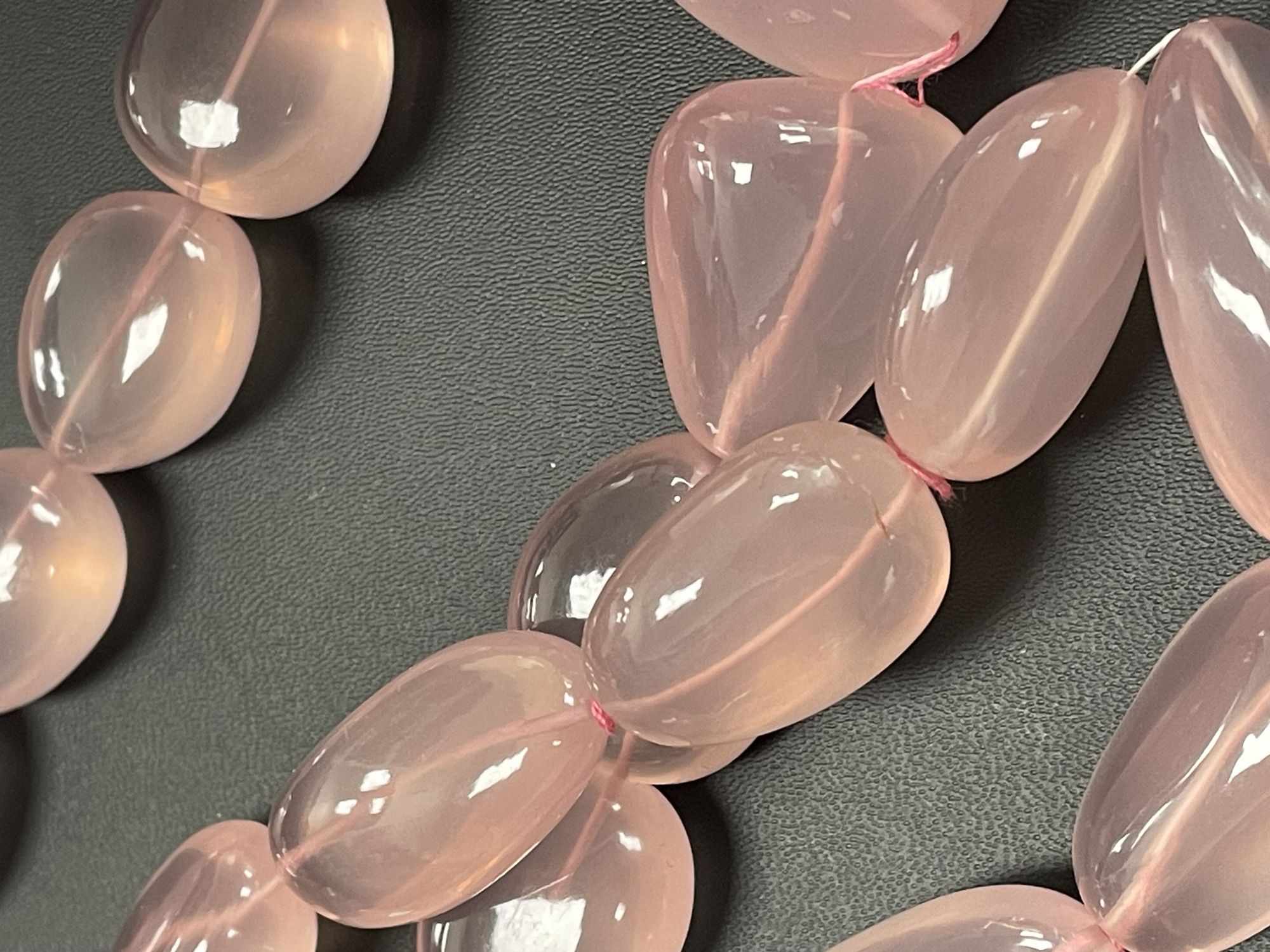 Pink Rose Quartz Nugget Smooth