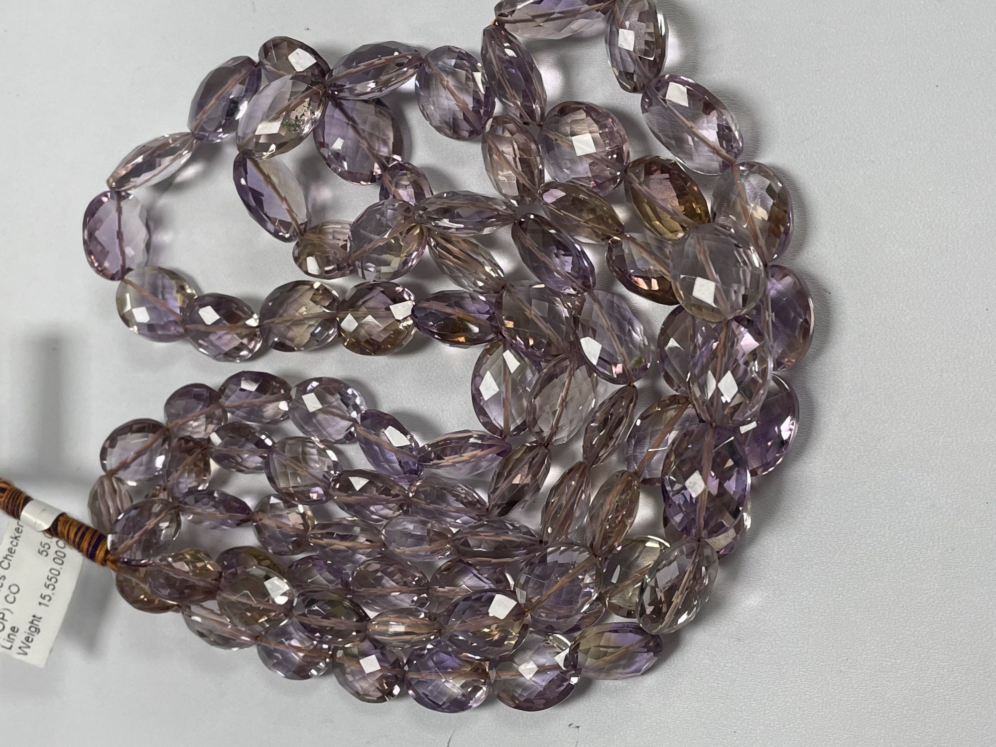 Ametrine Oval Faceted