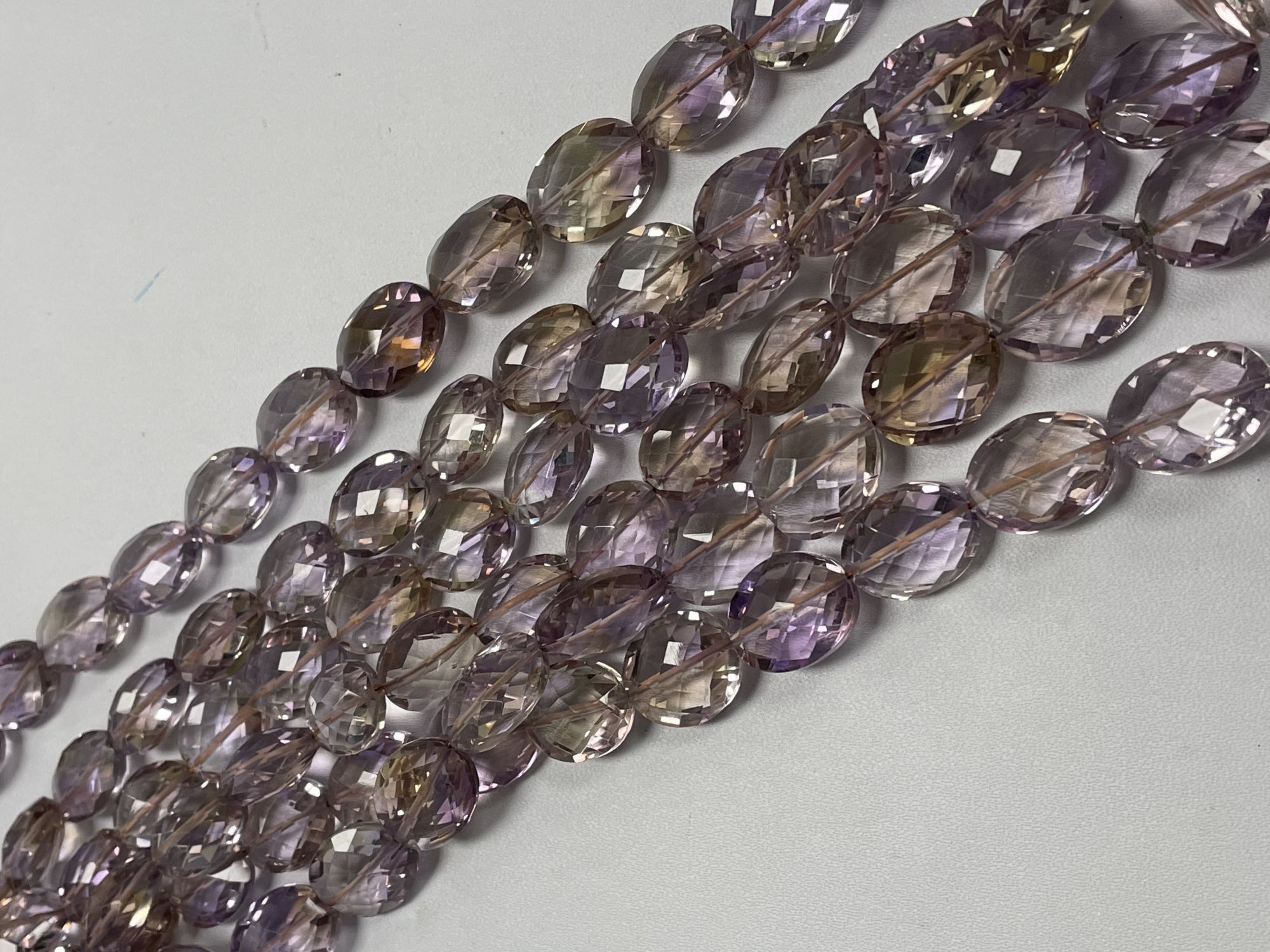 Ametrine Oval Faceted