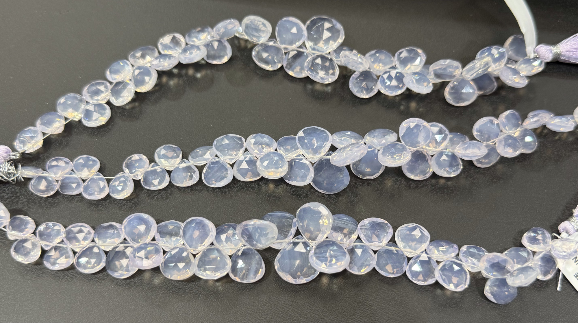 Scorolite Heart Faceted