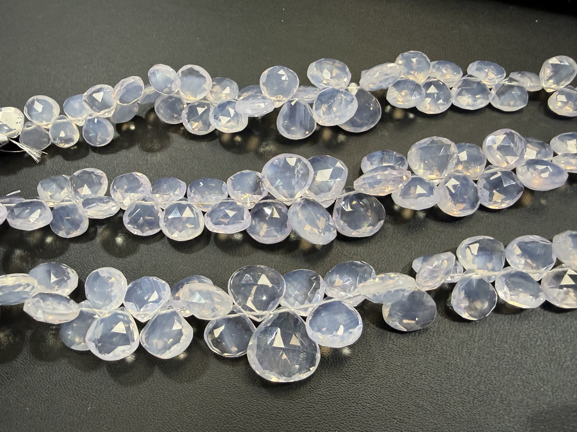 Scorolite Heart Faceted