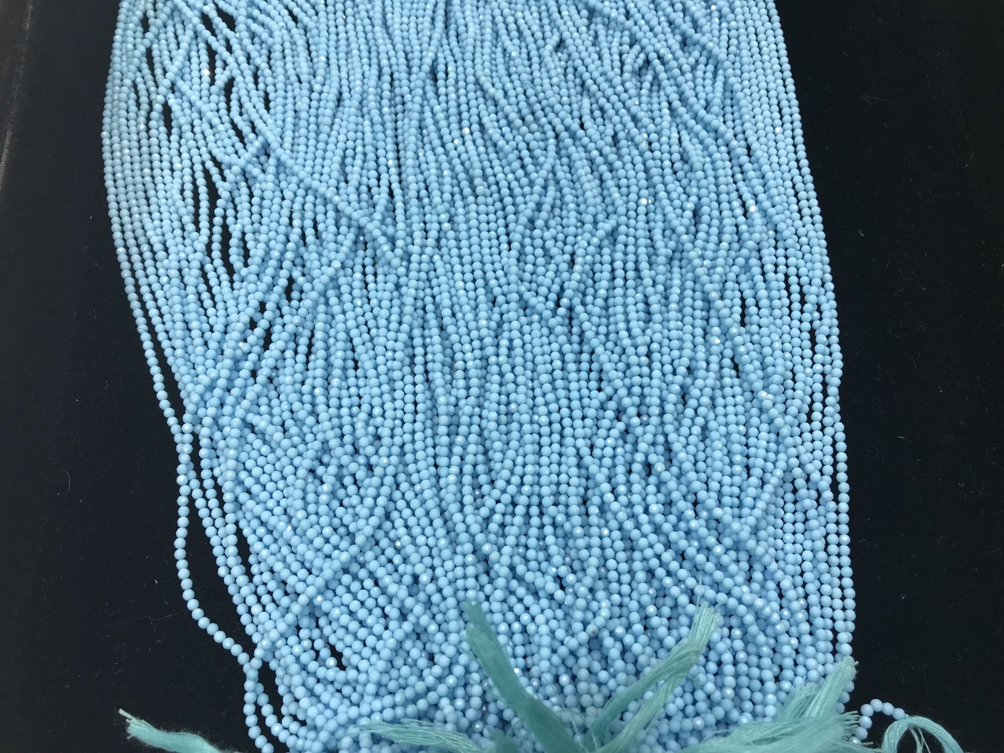 Syenthetic Turquoise Rondelle