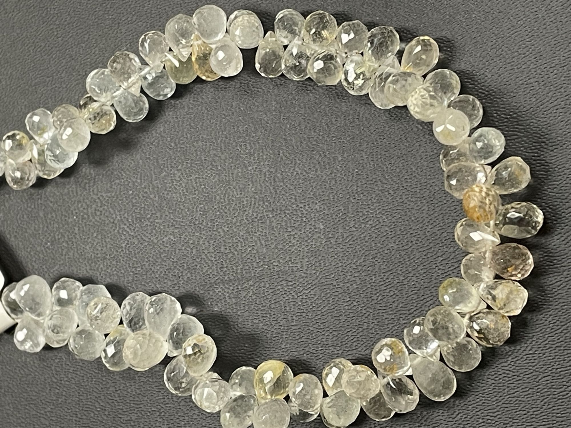 Imperial Topaz Drop Faceted