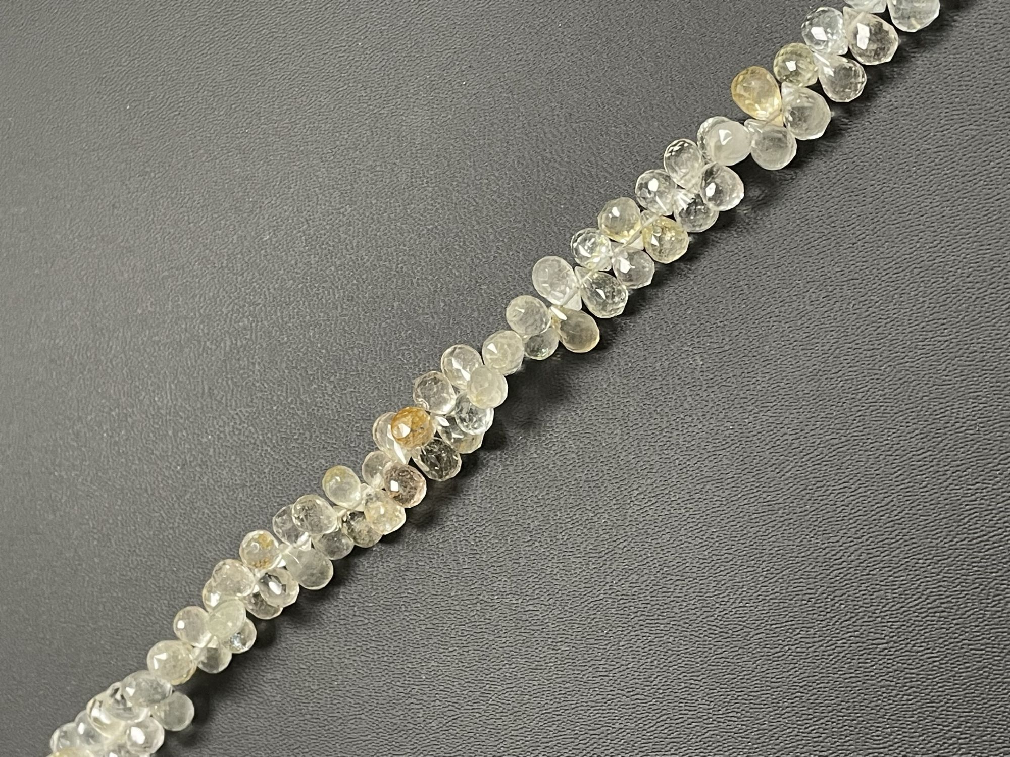 Imperial Topaz Drop Faceted