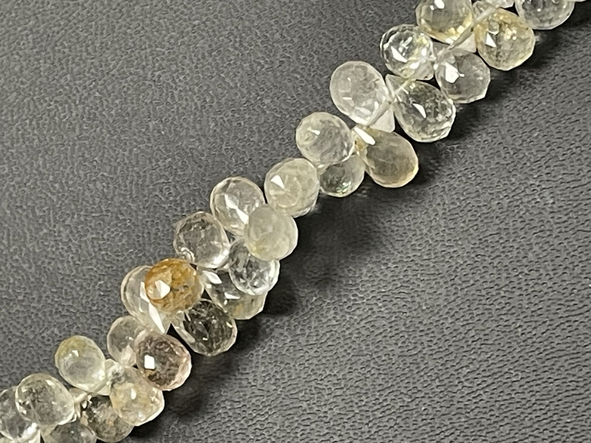 Imperial Topaz Drop Faceted