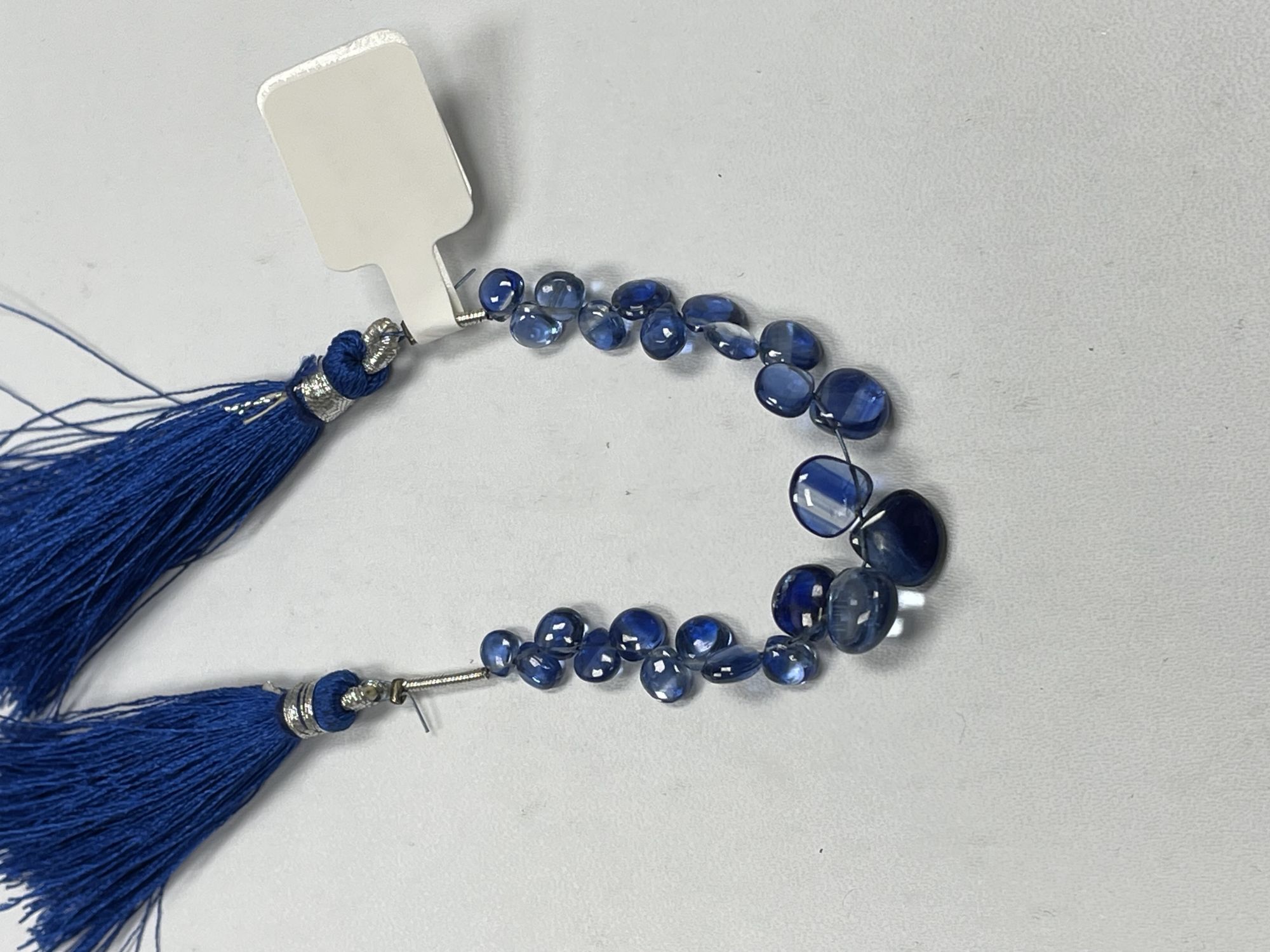 Blue Kyanite Heart smooth