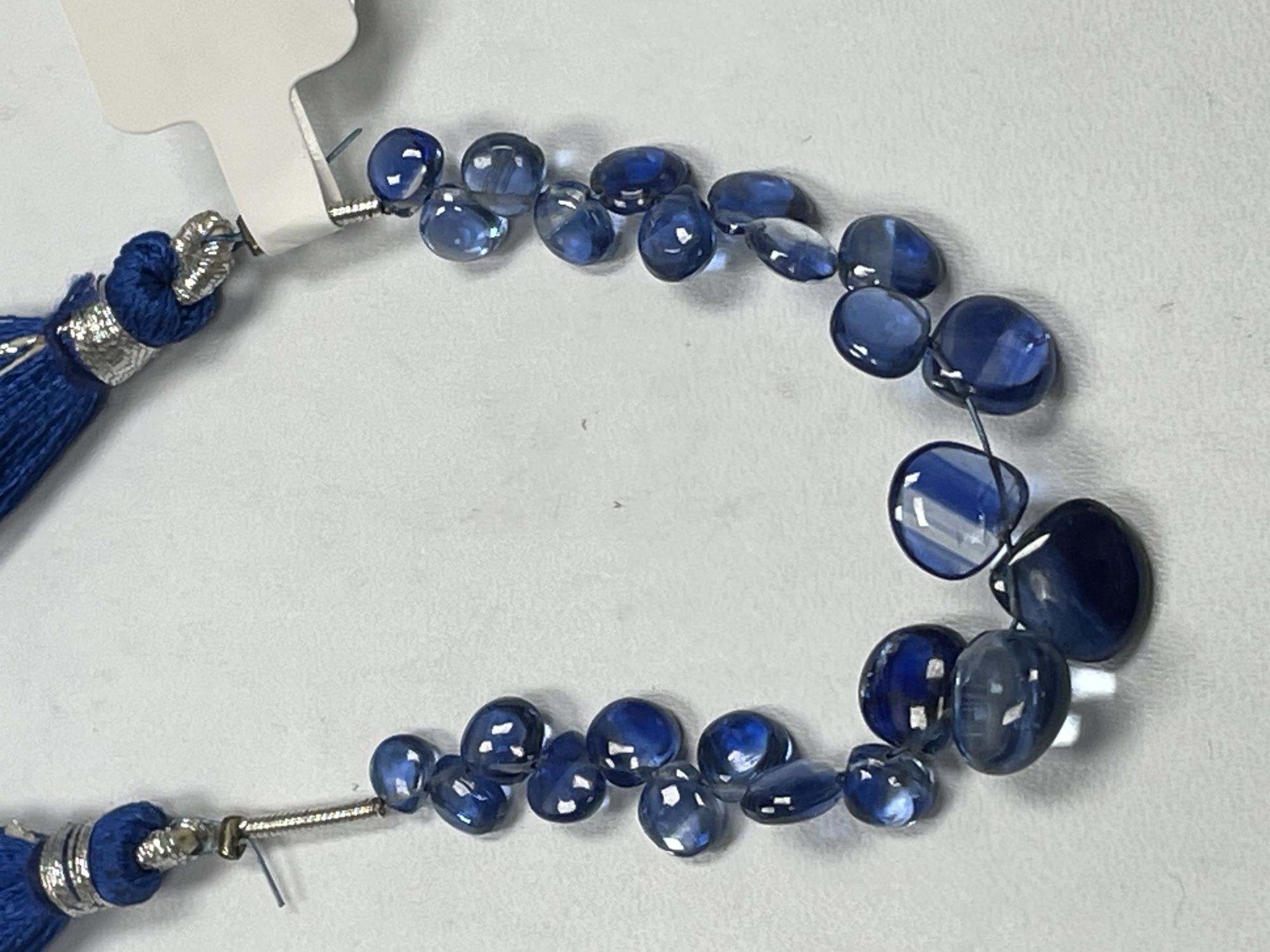 Blue Kyanite Heart smooth