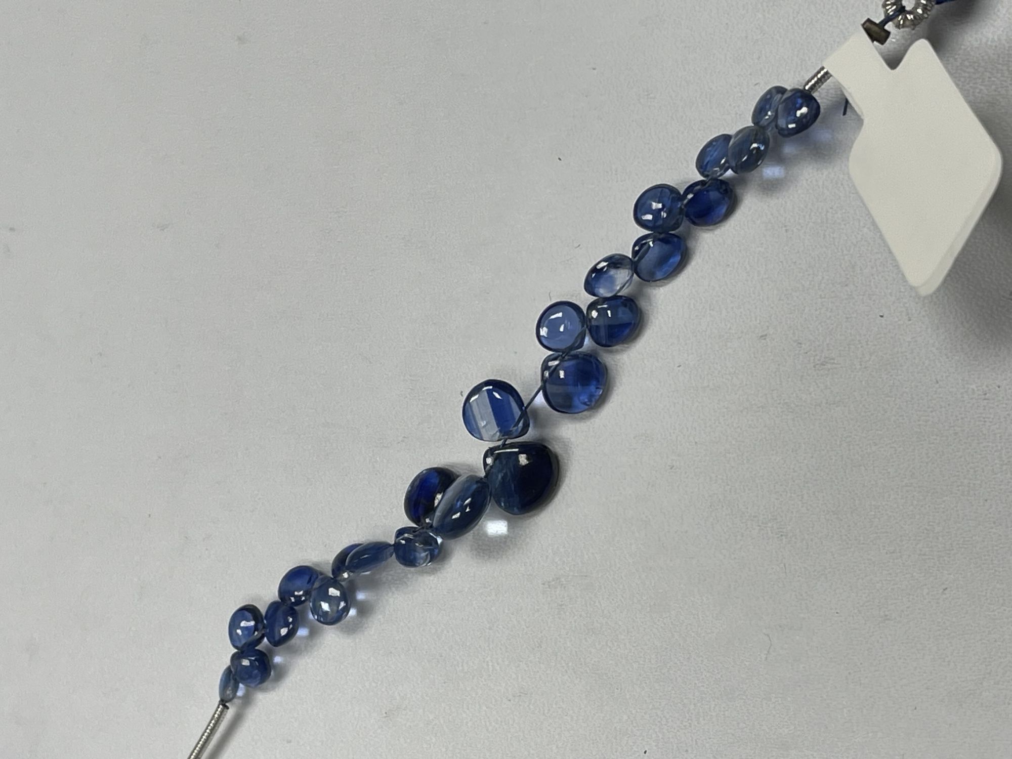 Blue Kyanite Heart smooth