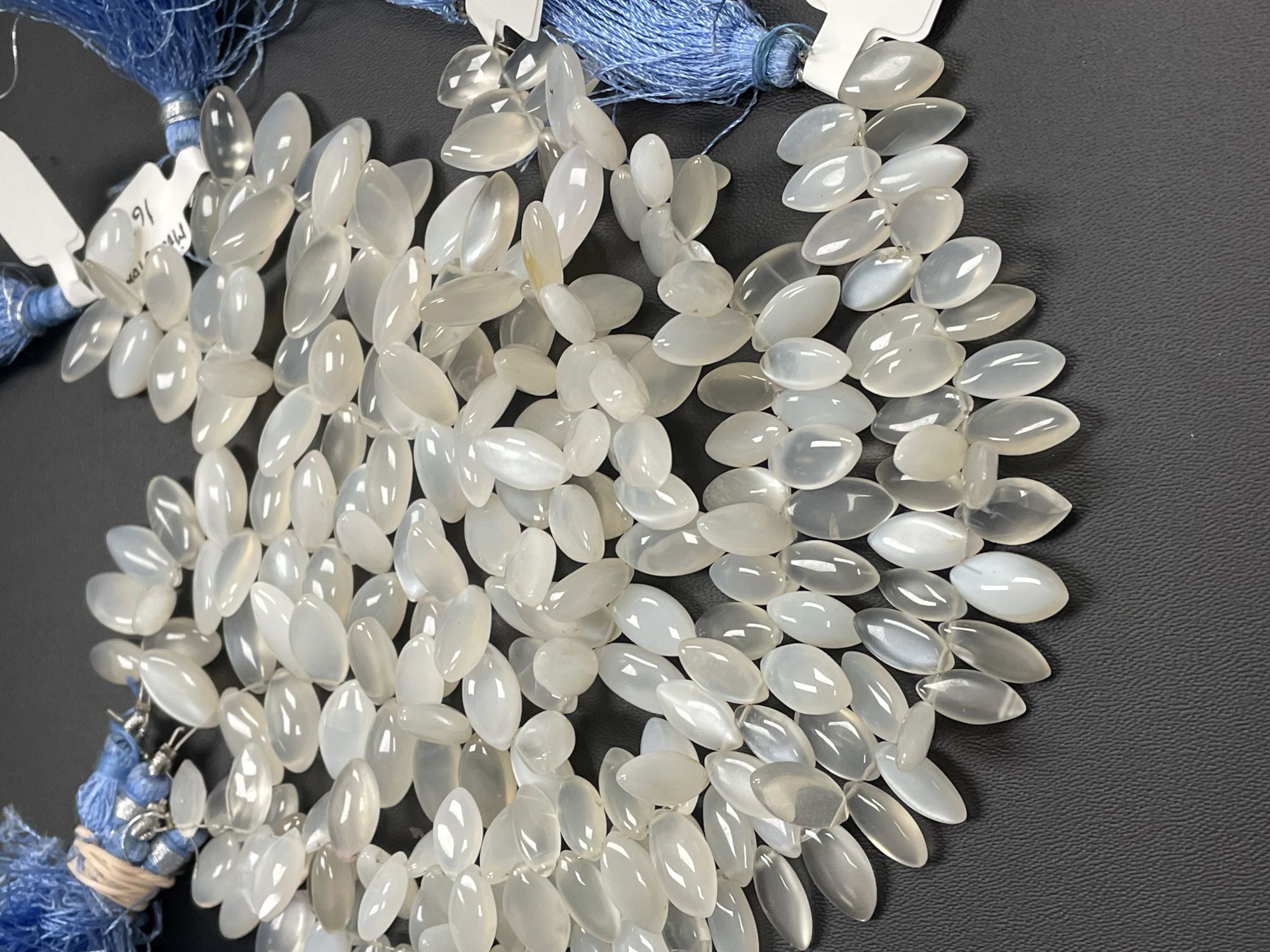 White Moonstone Marquise Smooth