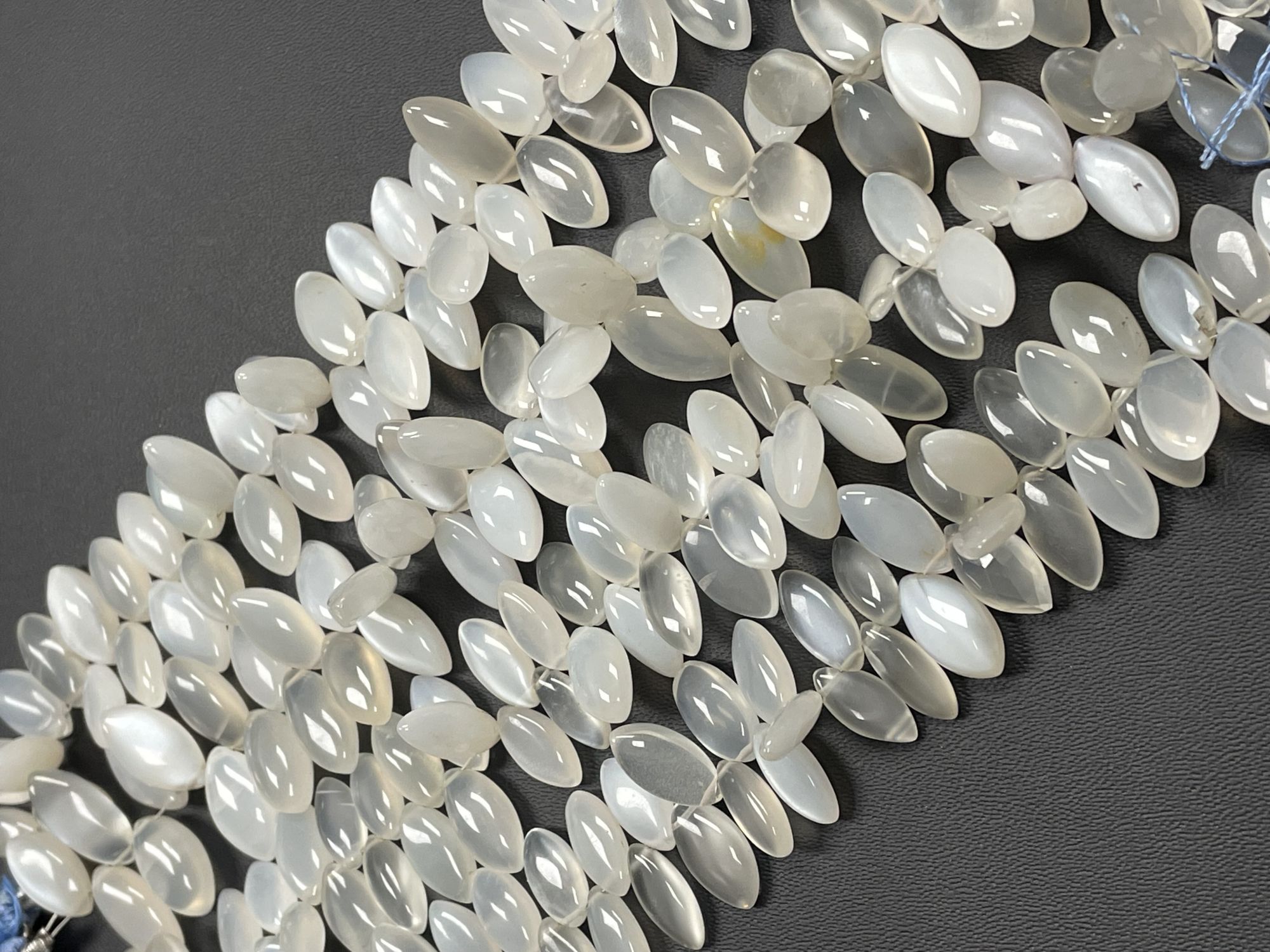 White Moonstone Marquise Smooth