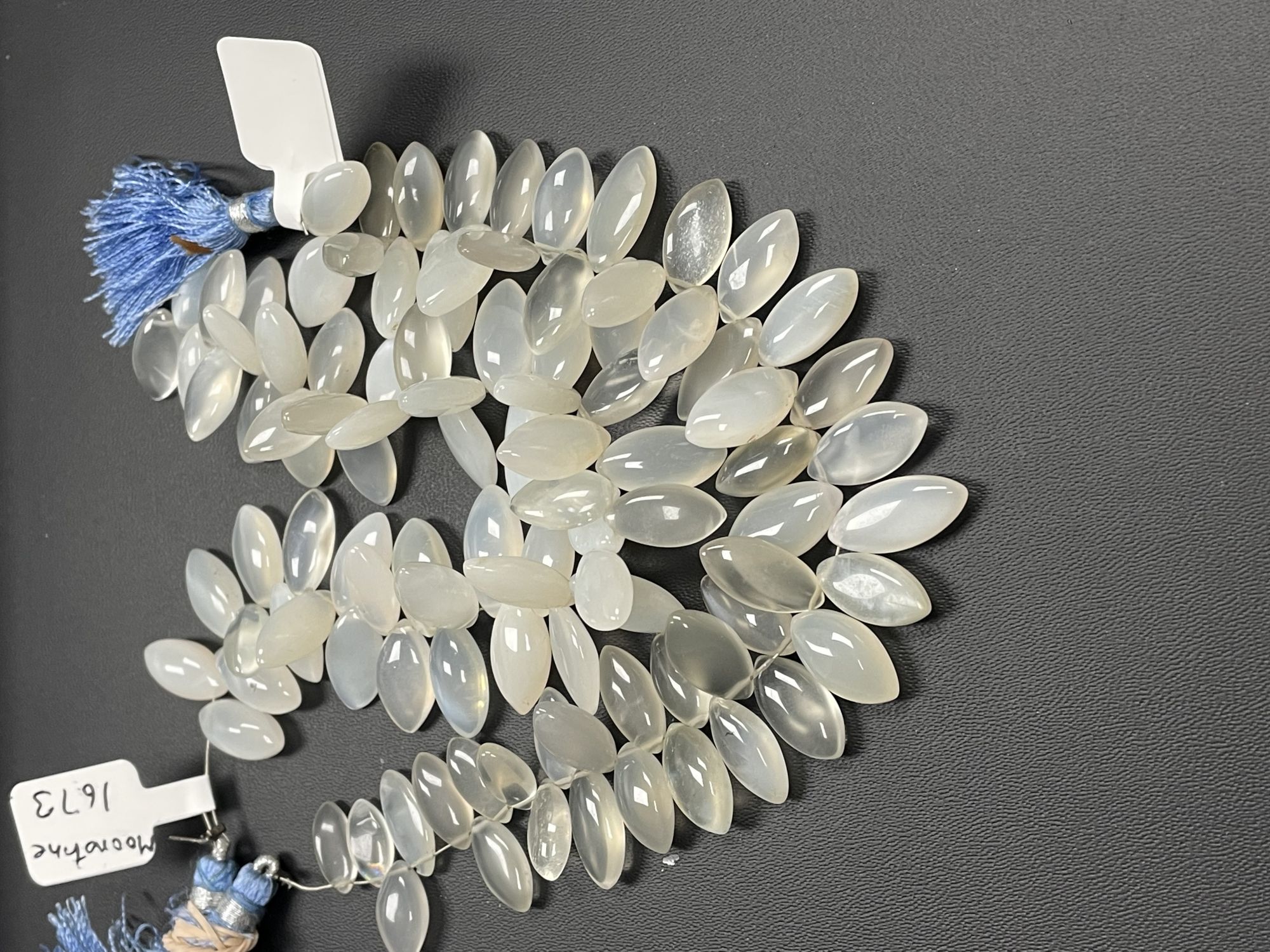 White Moonstone Marquise Smooth