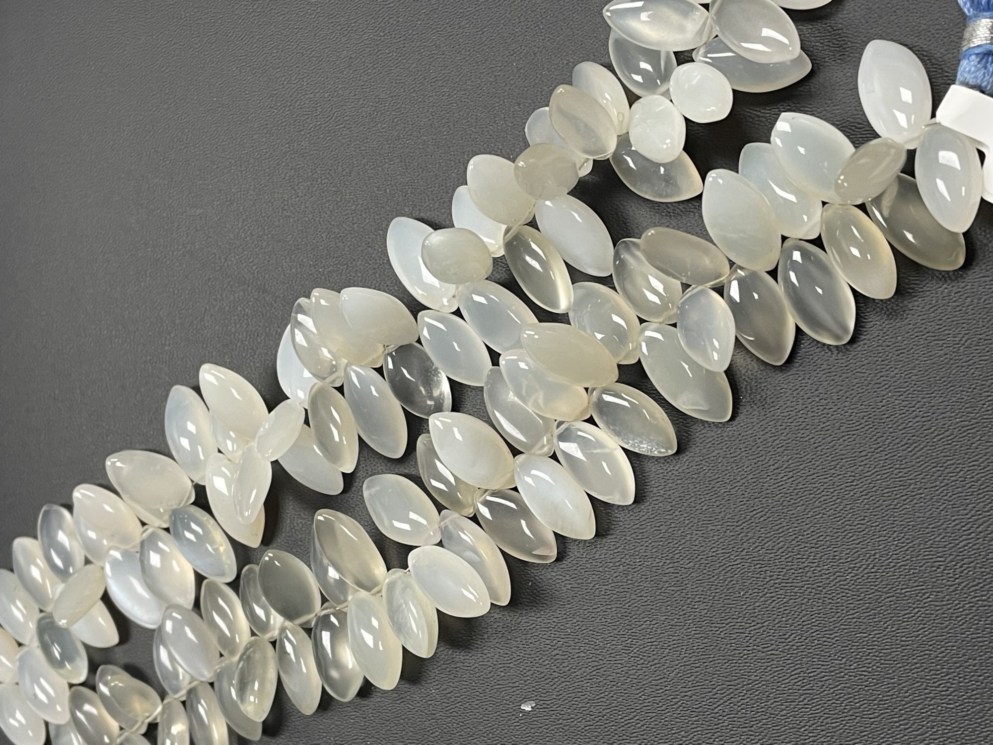 White Moonstone Marquise Smooth