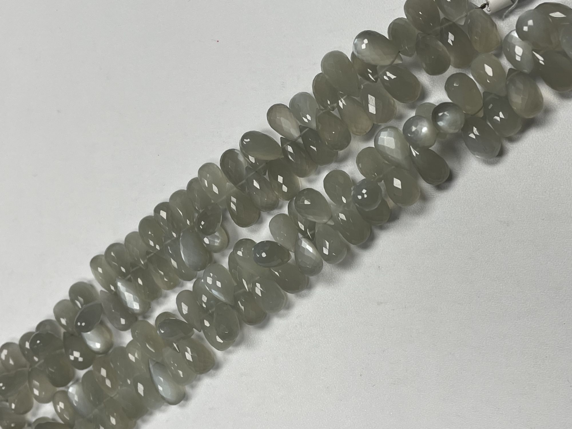 Moonstone Drop Faceted (Ceylone)