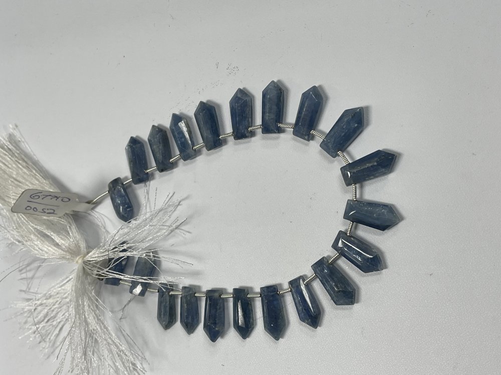 Blue Kyanite Fancy Cut Faceted