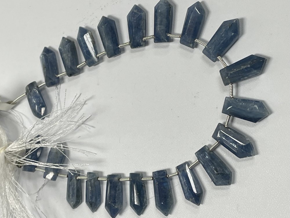 Blue Kyanite Fancy Cut Faceted