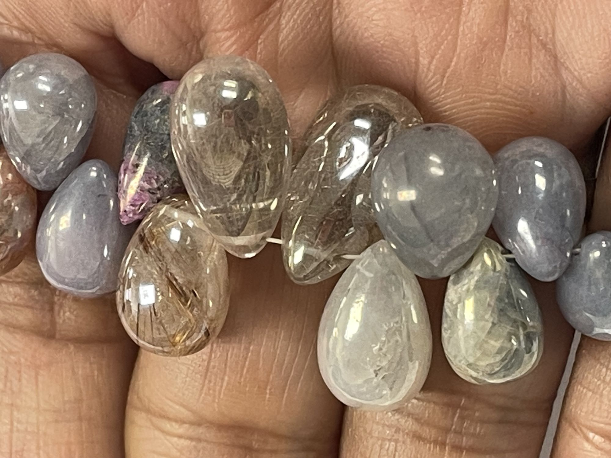 Multi Stone Drop Smooth