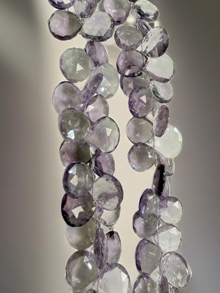 Amethyst Hydro Quartz Heart Faceted