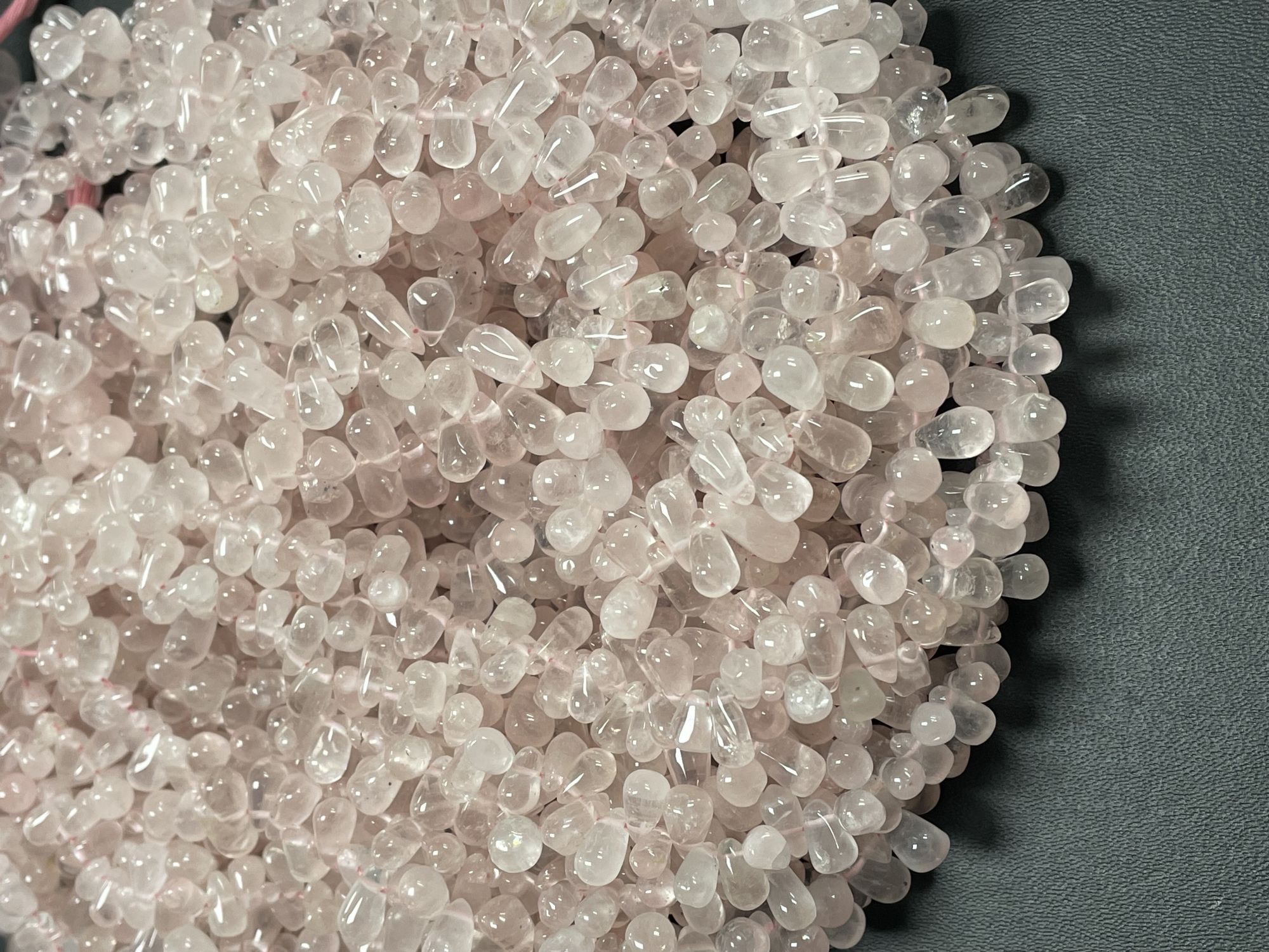 Rose Quartz Drop Smooth