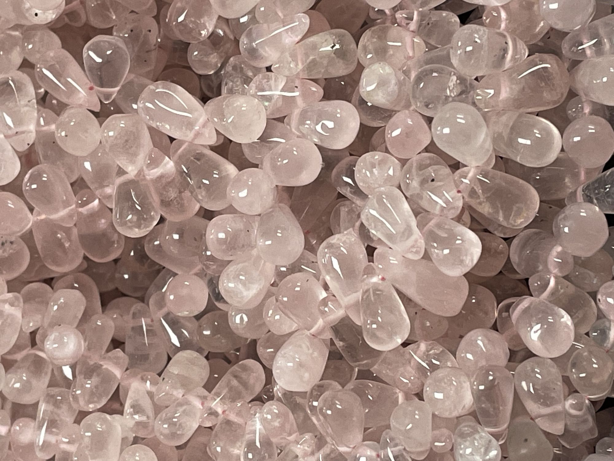 Rose Quartz Drop Smooth