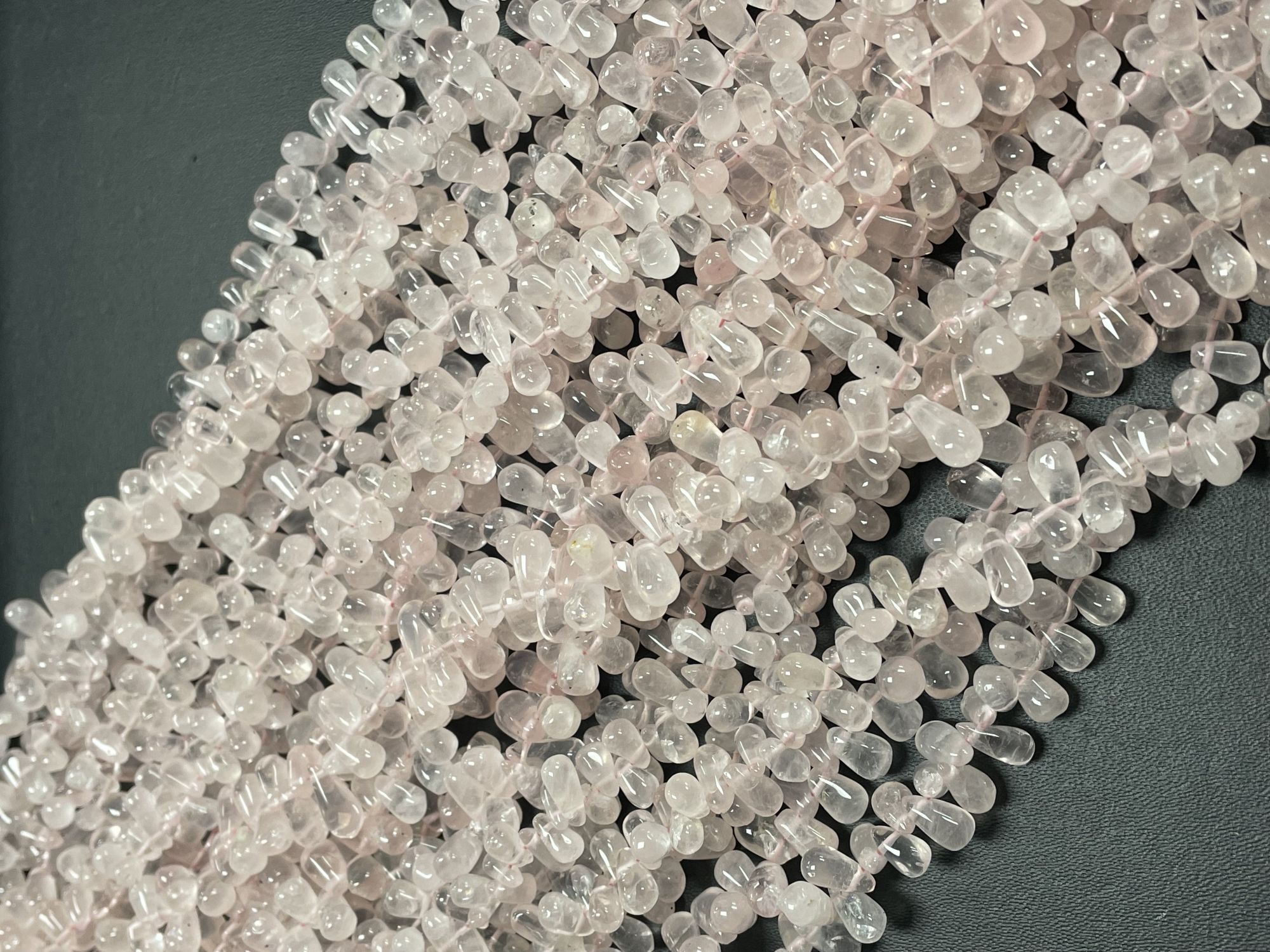 Rose Quartz Drop Smooth