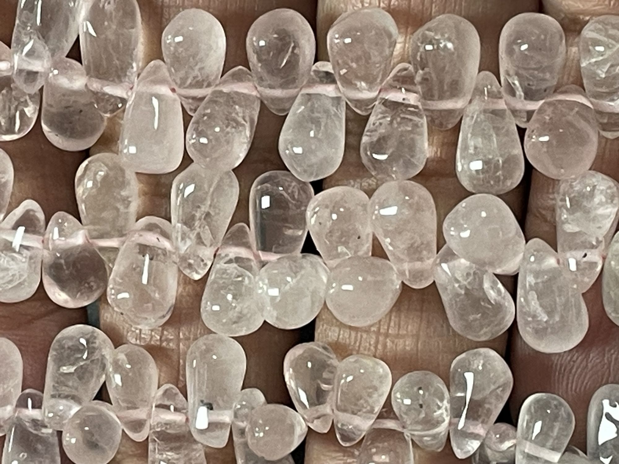 Rose Quartz Drop Smooth