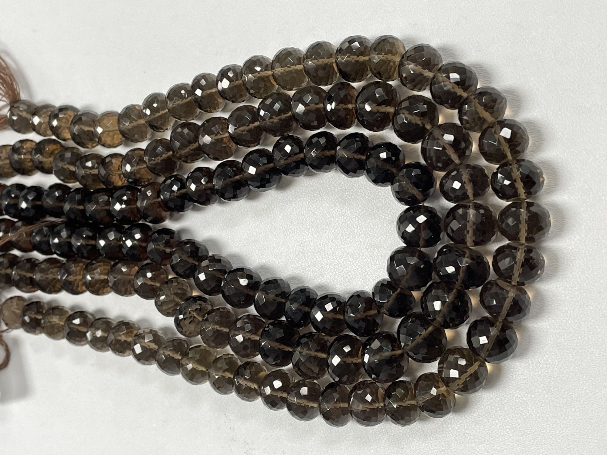 Smoky Quartz Round Faceted
