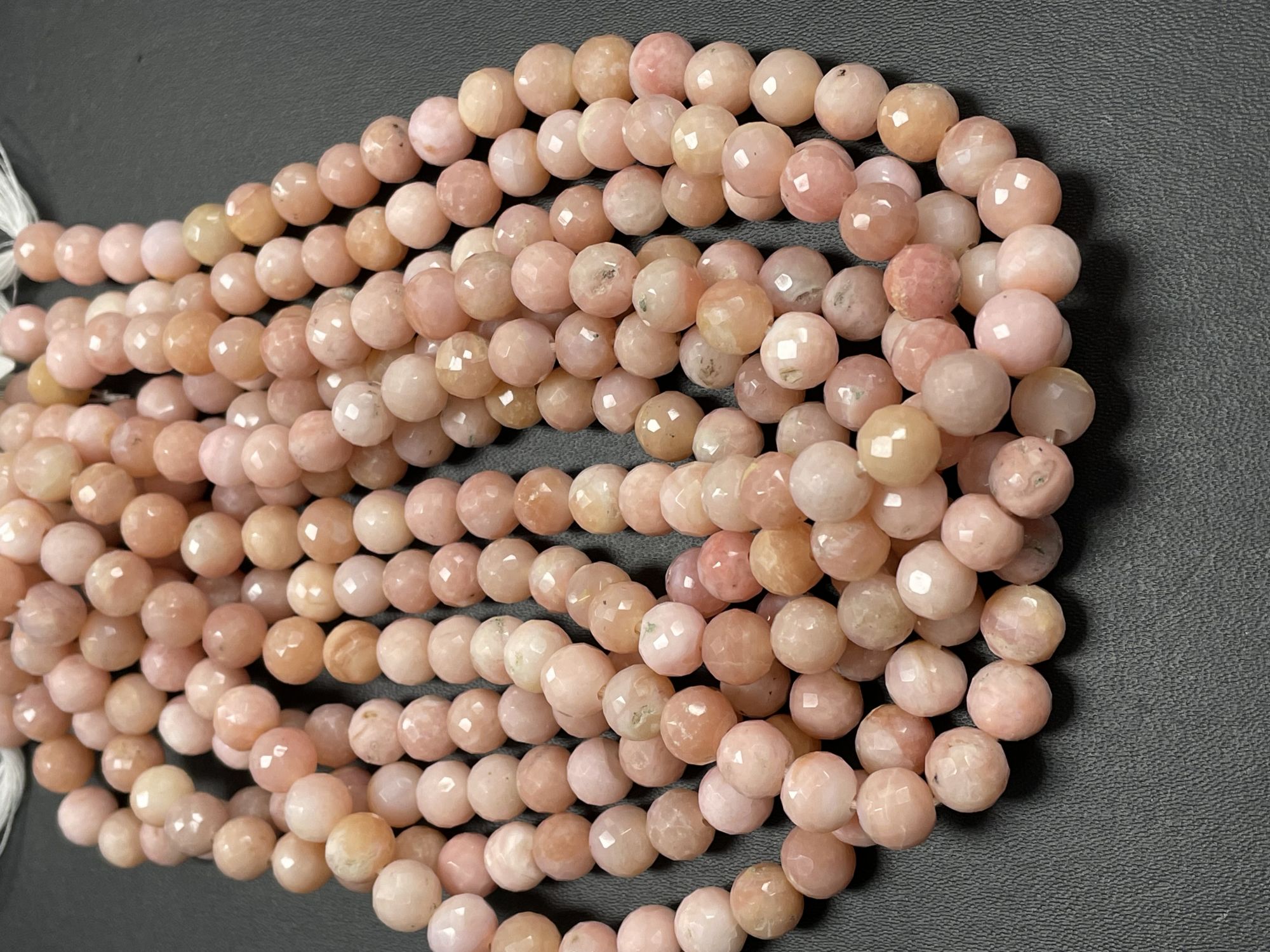 Pink Opal Round Faceted