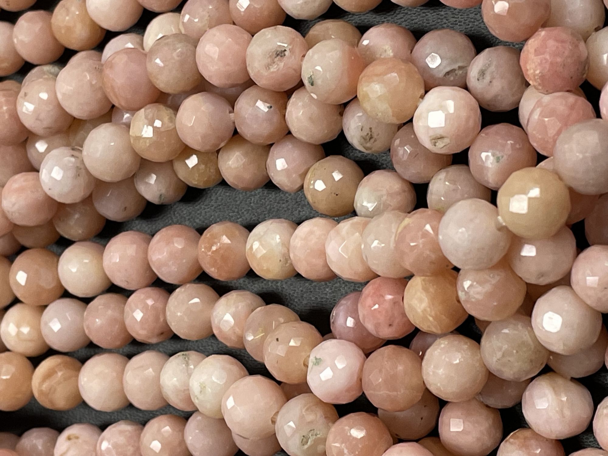 Pink Opal Round Faceted