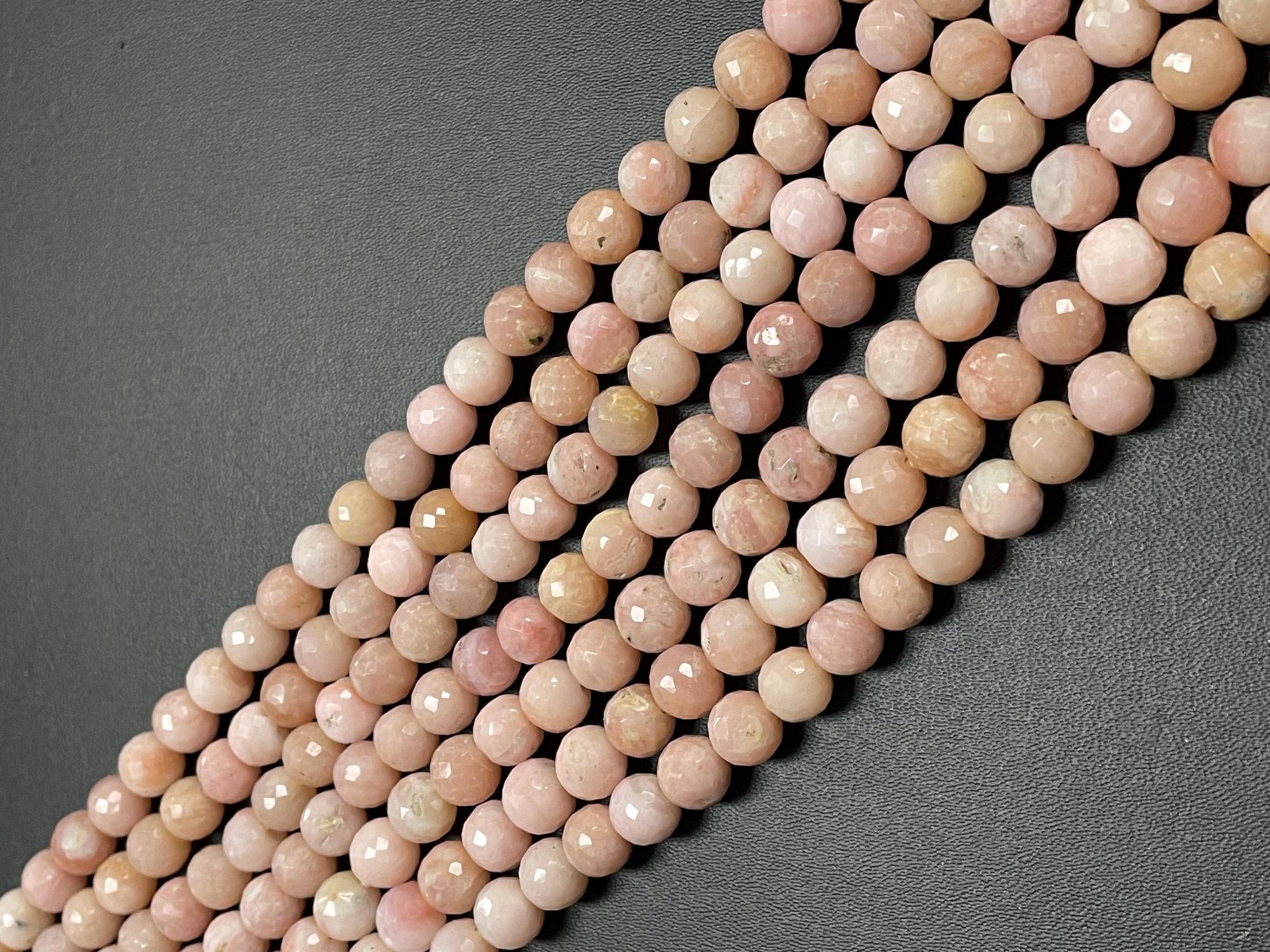 Pink Opal Round Faceted