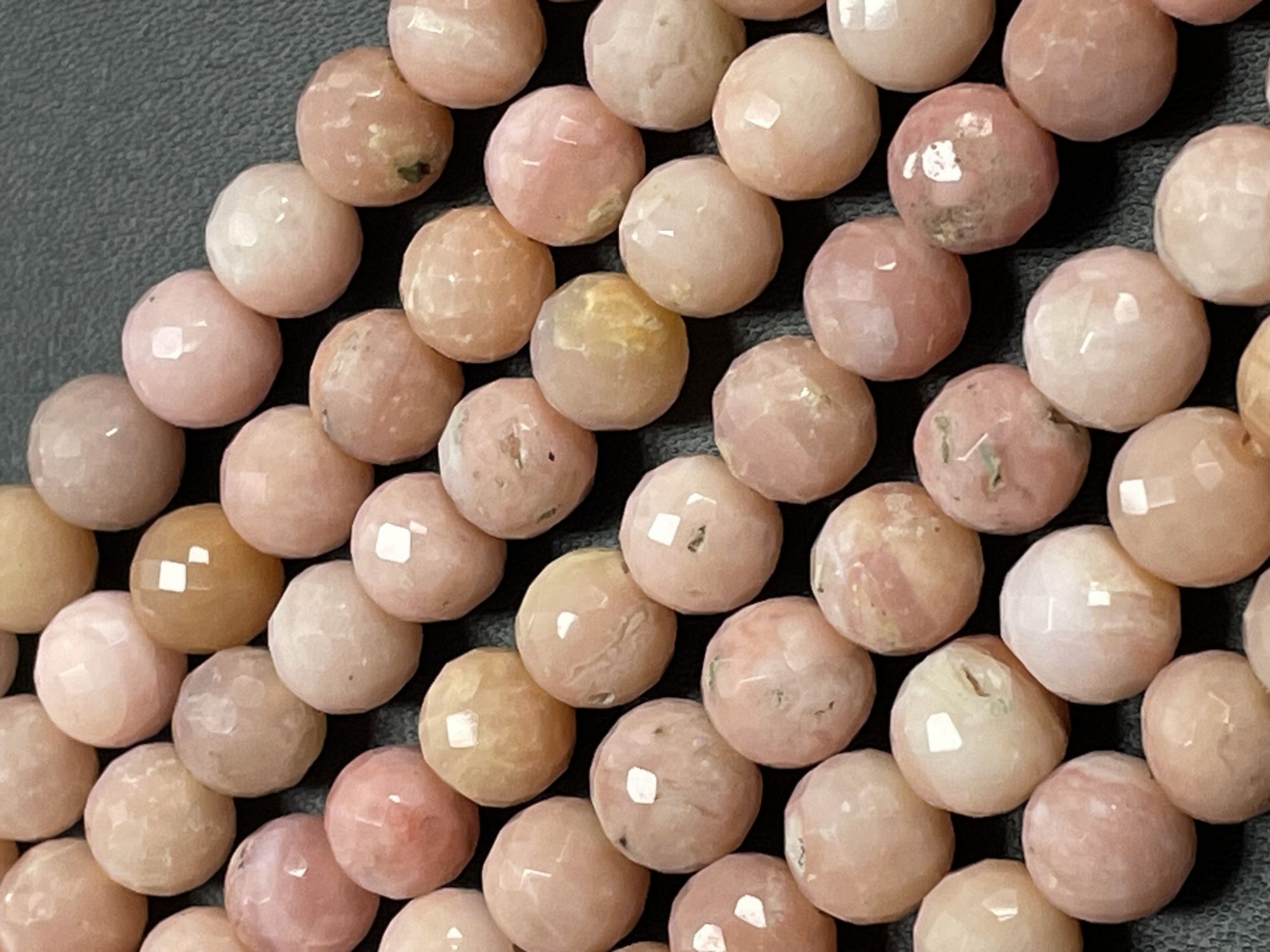 Pink Opal Round Faceted