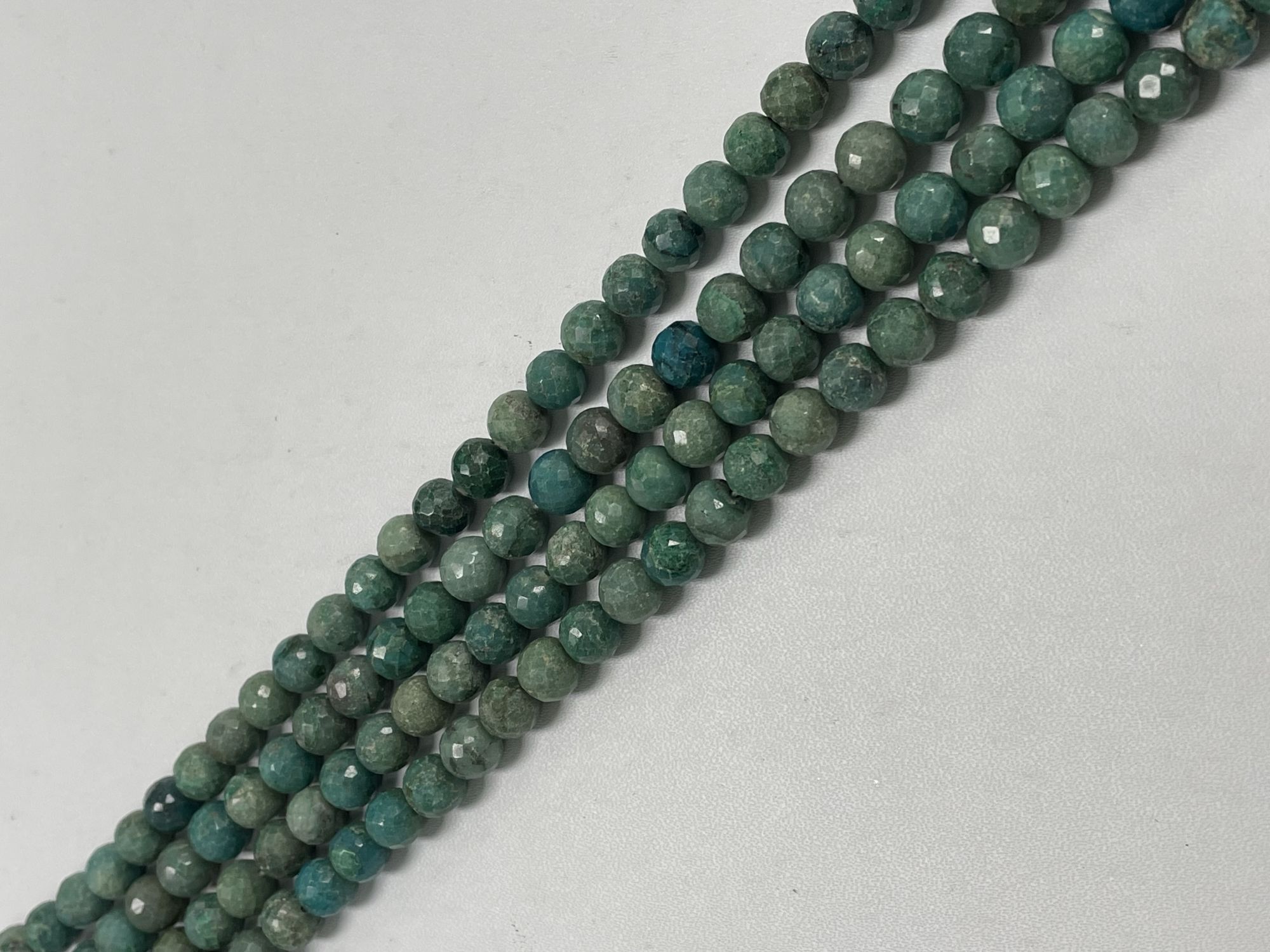 Chrysocolla Round Faceted
