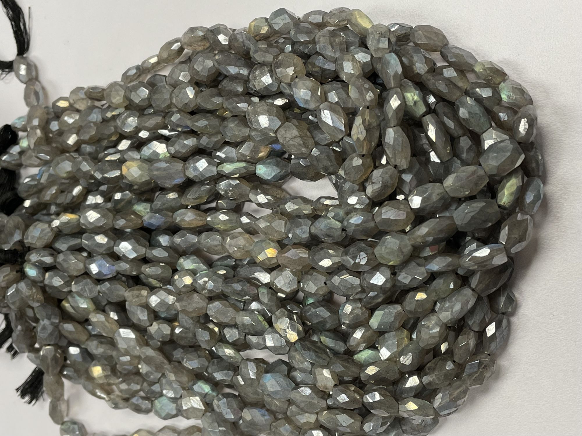 Coated Labradorite Nugget Faceted